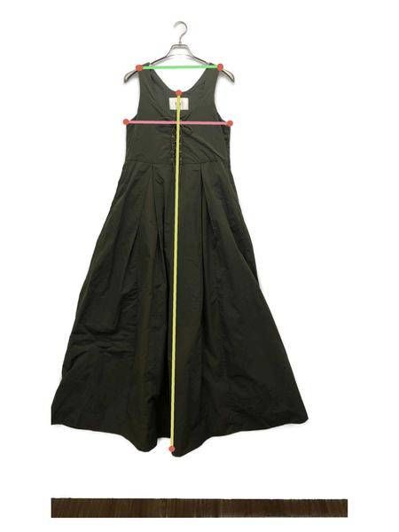 【中古・古着通販】F/CE. (エフシーイー) RACE UP DRESS/ノースリーブワンピース/ナイロンワンピース グリーン  サイズ:F｜ブランド・古着通販 トレファク公式【TREFAC FASHION】スマホサイト