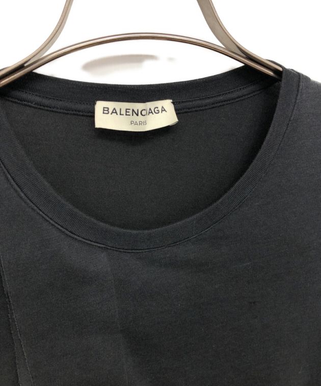 中古・古着通販】BALENCIAGA (バレンシアガ) フレアワンピース ブラック サイズ:M｜ブランド・古着通販 トレファク公式【TREFAC  FASHION】スマホサイト