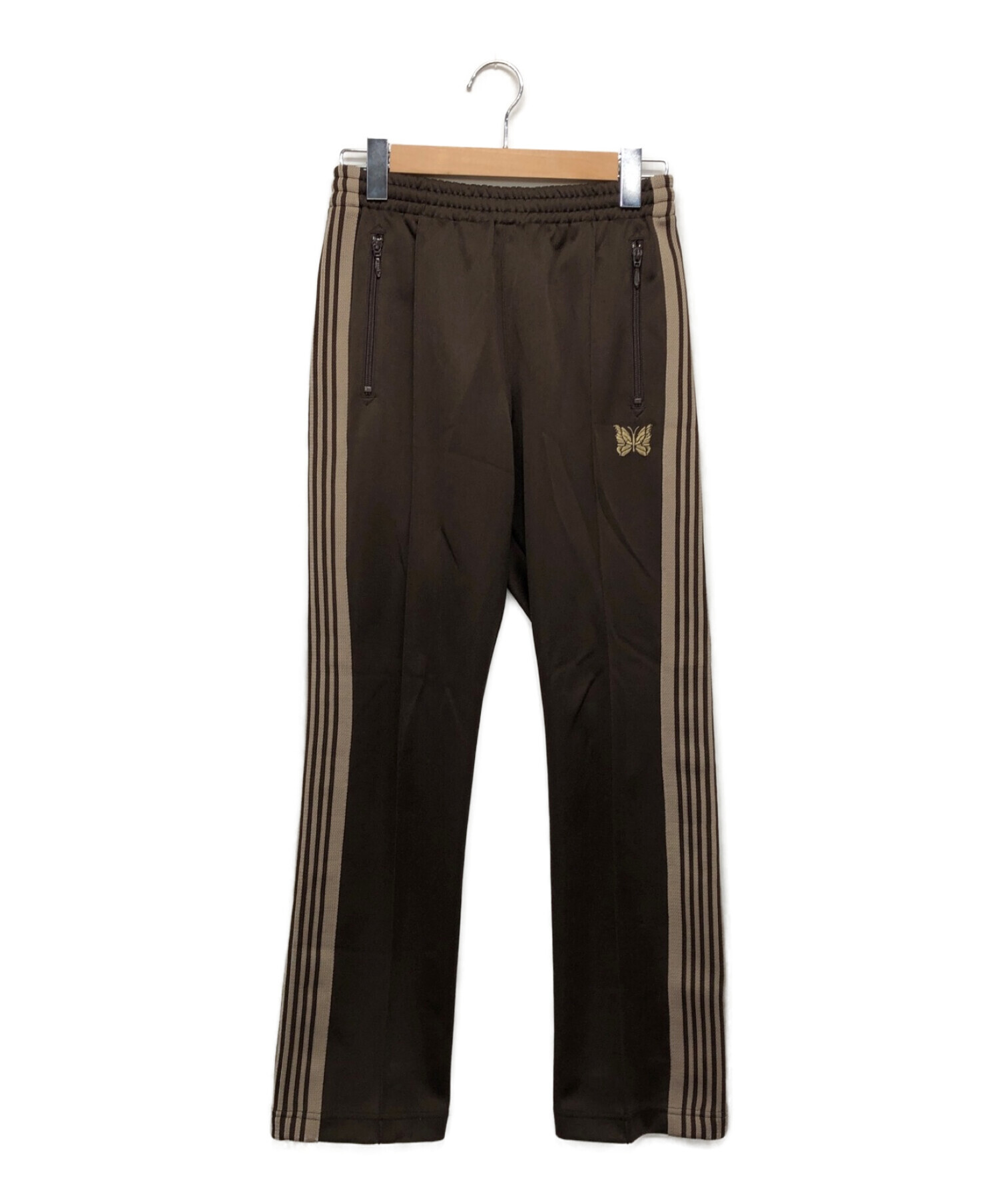 中古・古着通販】Needles (ニードルス) NARROW TRACK PANT ブラウン