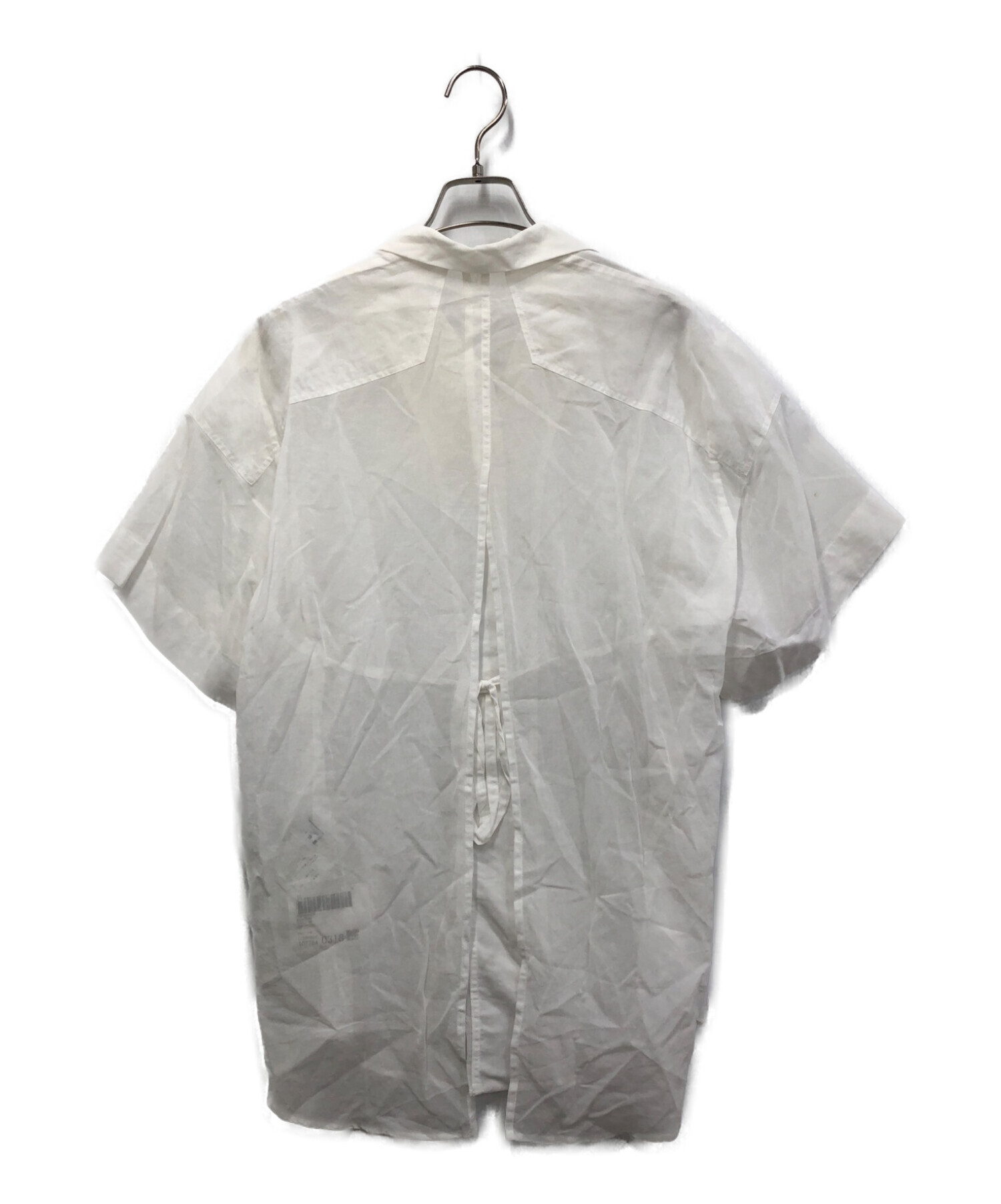 中古・古着通販】IRENE (アイレネ) Cotton Boil Shirt ホワイト サイズ