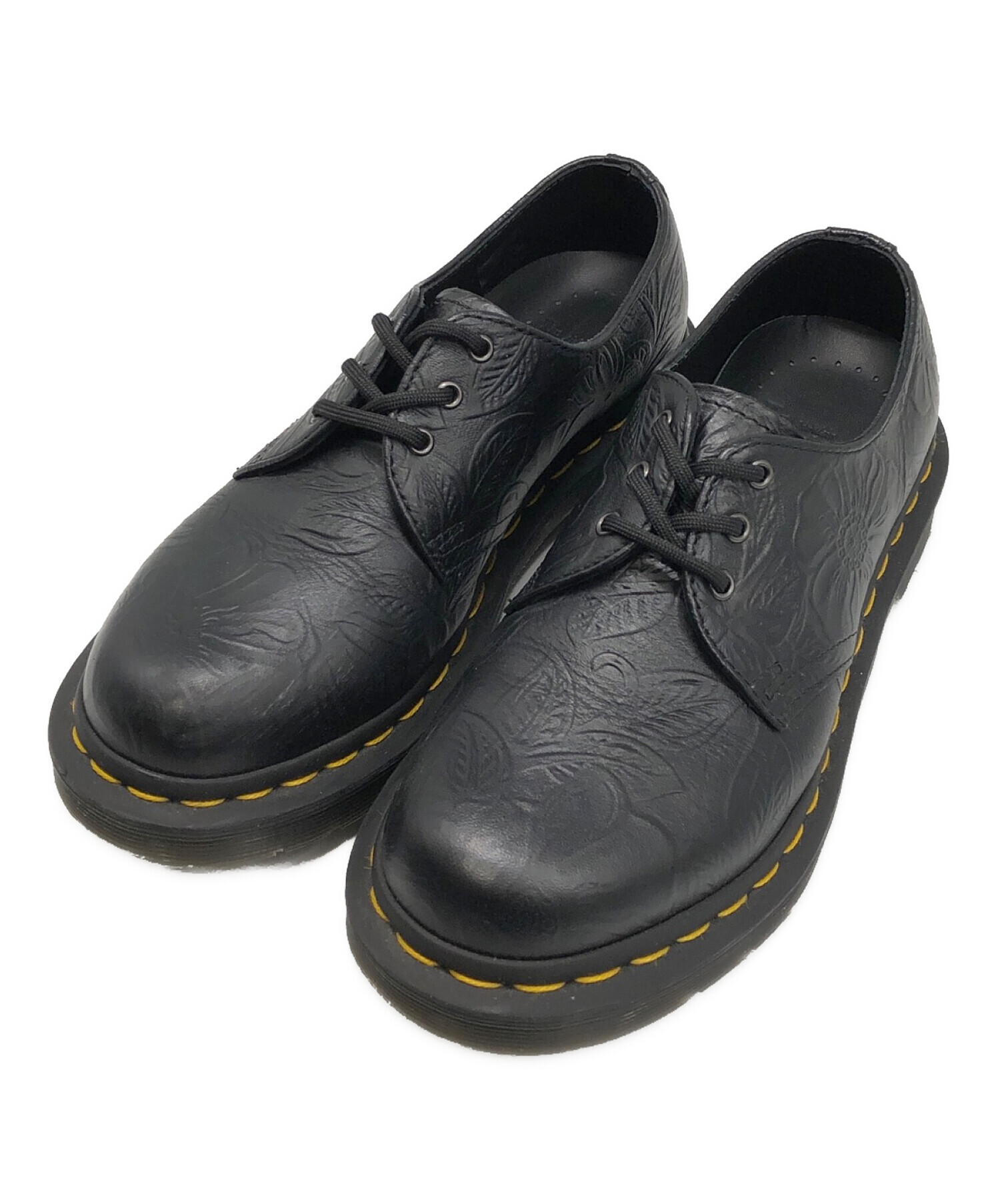 即納！最大半額！ Dr.Martens◇ブーツ/US8/BLK/レザー/3ホール