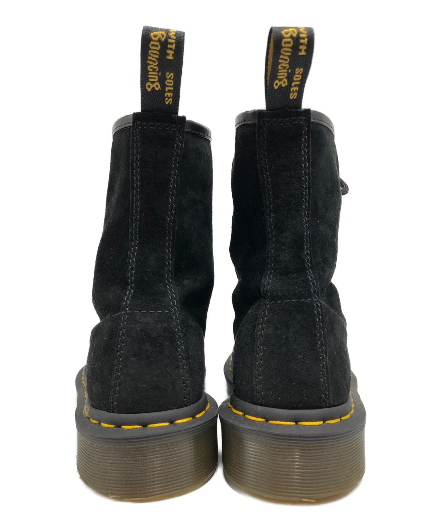 Dr.Martens (ドクターマーチン) スウェード8ホールブーツ ブラック サイズ:23