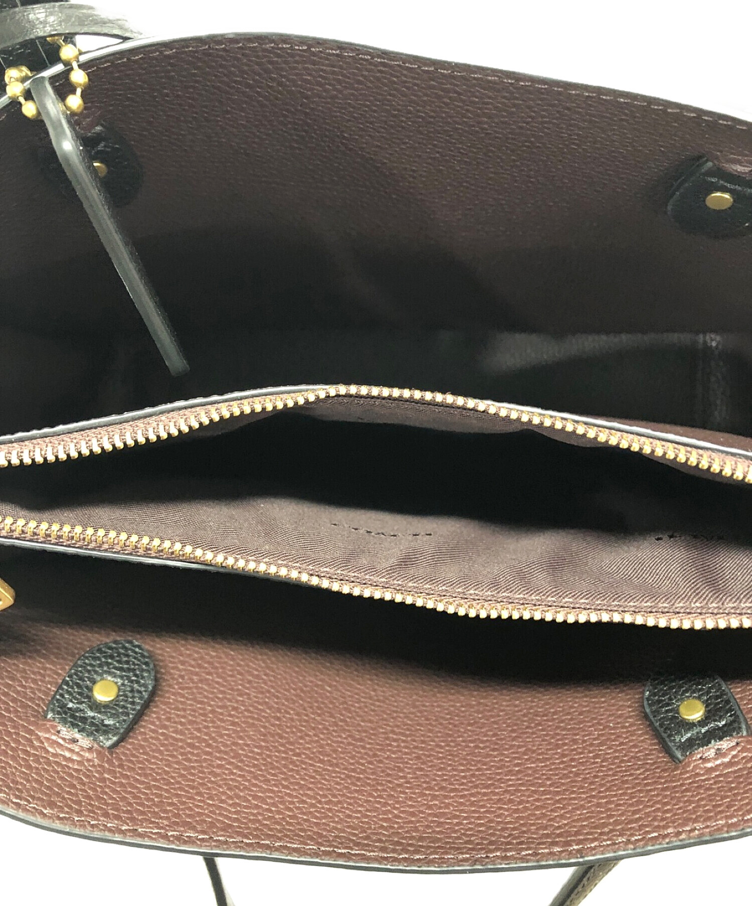 中古・古着通販】COACH (コーチ) タイラーキャリーオール28 ブラック