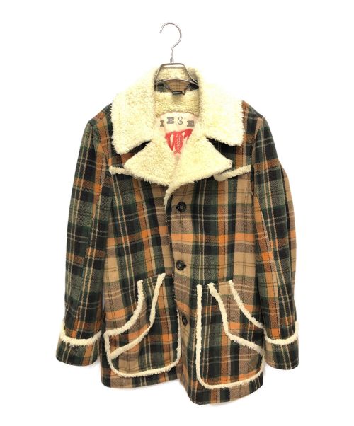 中古・古着通販】DIESEL (ディーゼル) ボアチェックジャケット