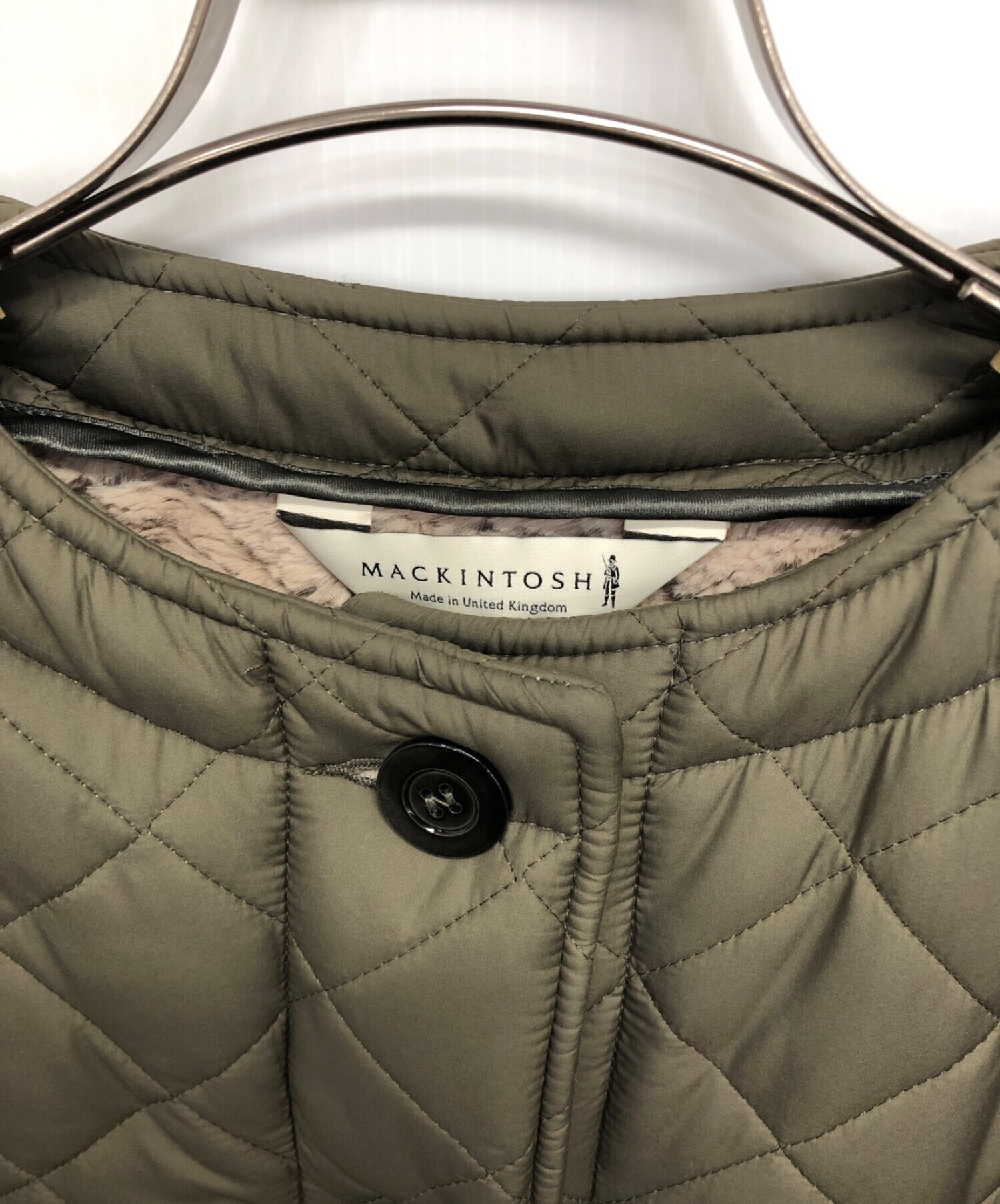 MACKINTOSH (マッキントッシュ) キルティングコート グリーン サイズ:8