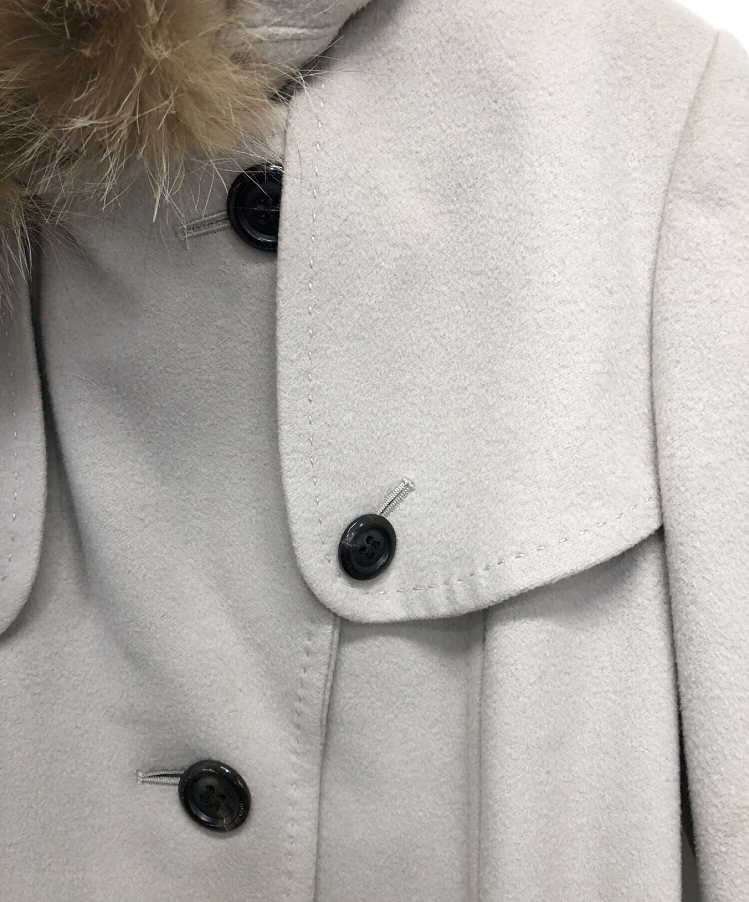 中古・古着通販】BURBERRY LONDON (バーバリーロンドン) フォックス襟