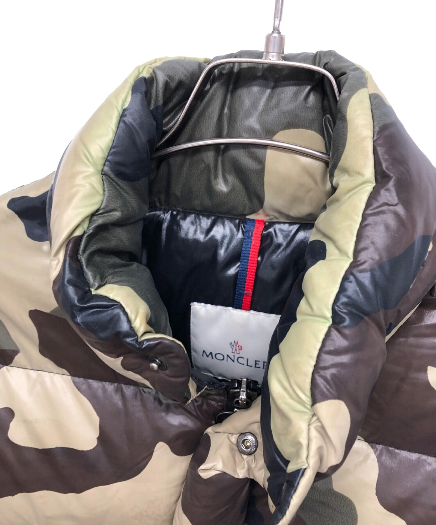 中古・古着通販】MONCLER (モンクレール) ダウンジャケット カーキ