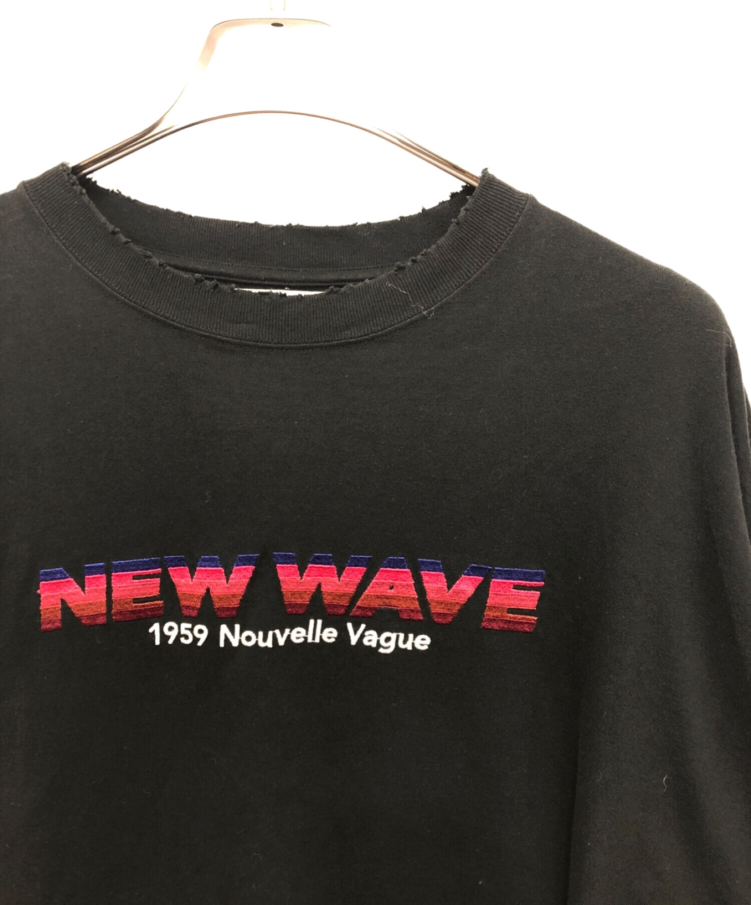 中古・古着通販】DAIRIKU (ダイリク) NEWWAVE tee ブラック サイズ:F