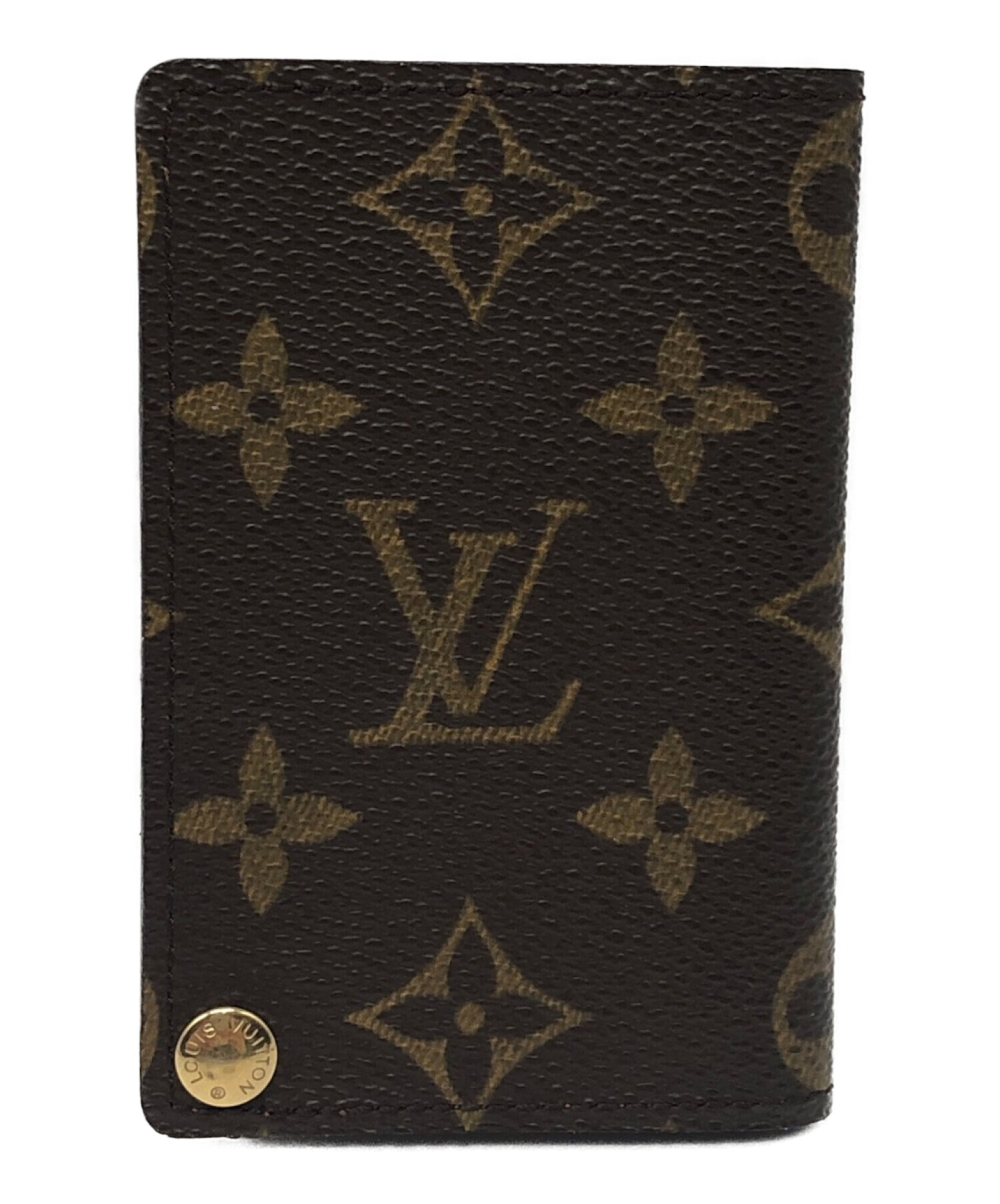 LOUIS VUITTON (ルイ ヴィトン) カードケース ブラウン