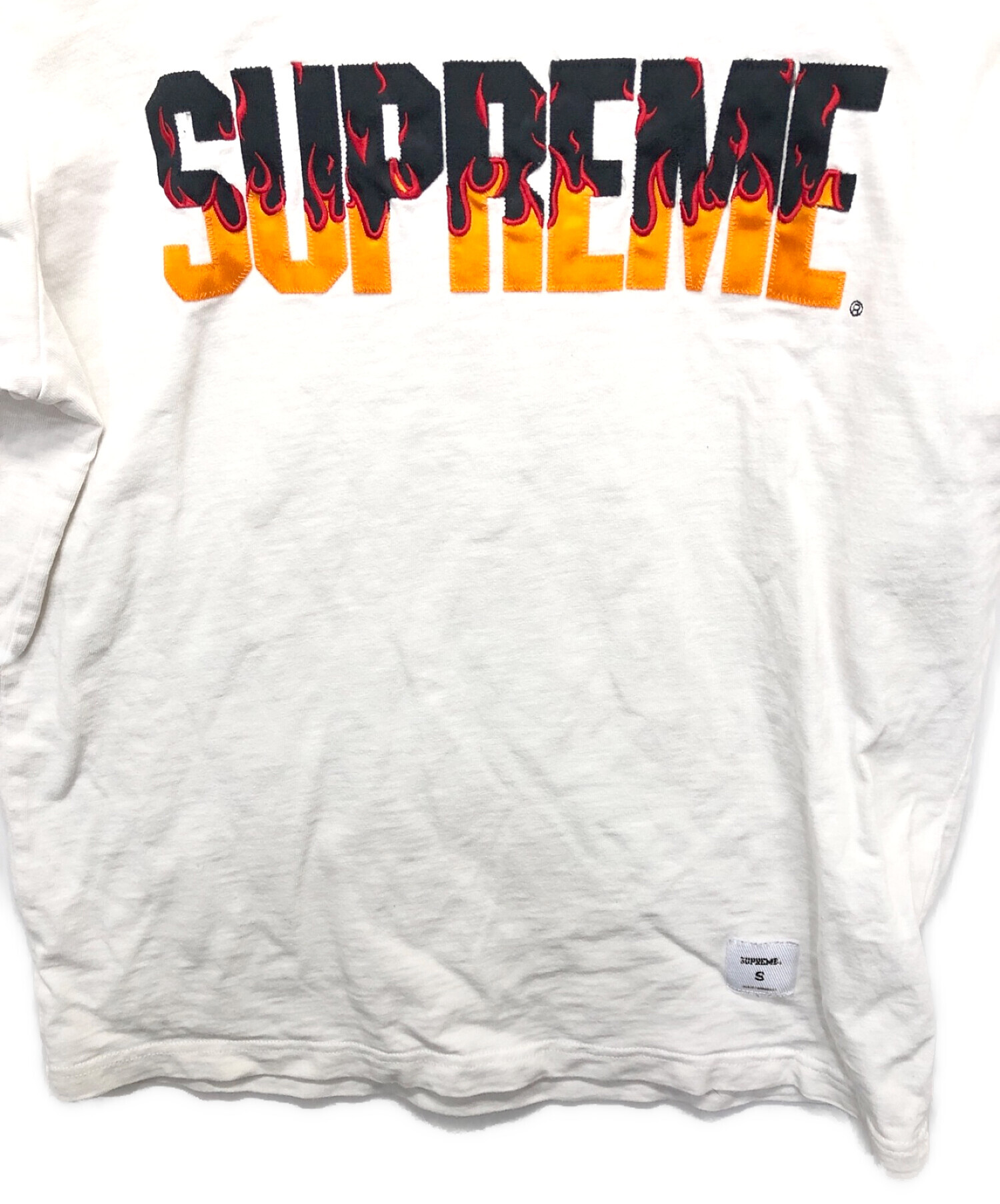 中古・古着通販】Supreme (シュプリーム) ロゴtシャツ ホワイト サイズ