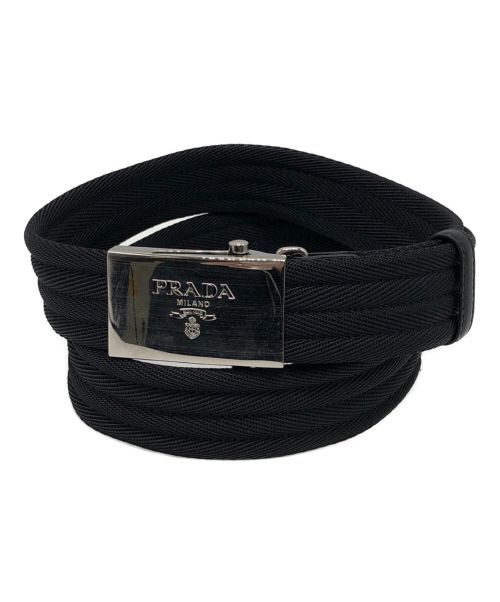 中古・古着通販】PRADA (プラダ) ガチャベルト ブラック｜ブランド・古着通販 トレファク公式【TREFAC FASHION】スマホサイト