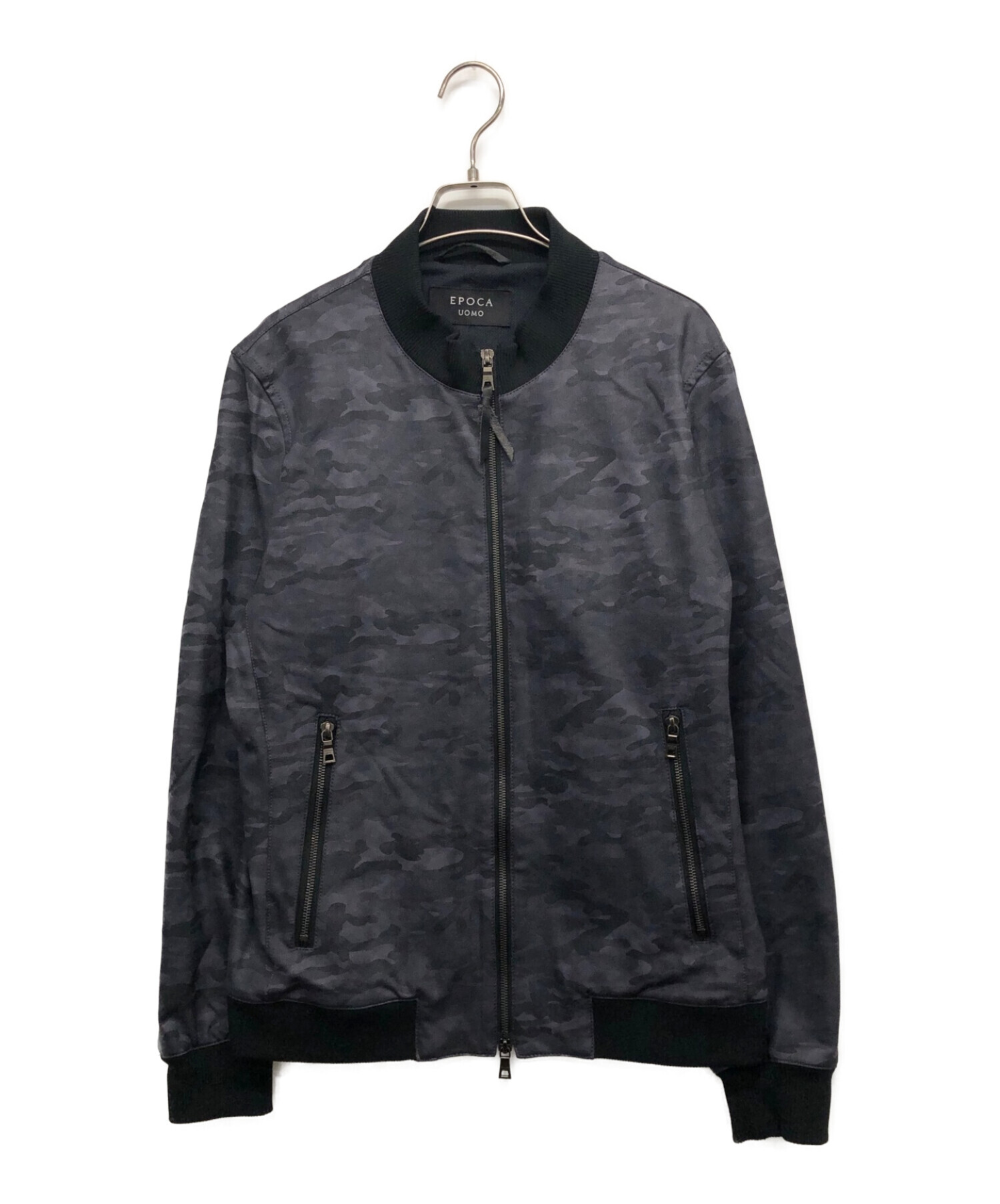 EPOCA UOMO (エポカ ウォモ) MA-1ジャケット ブラック サイズ:48