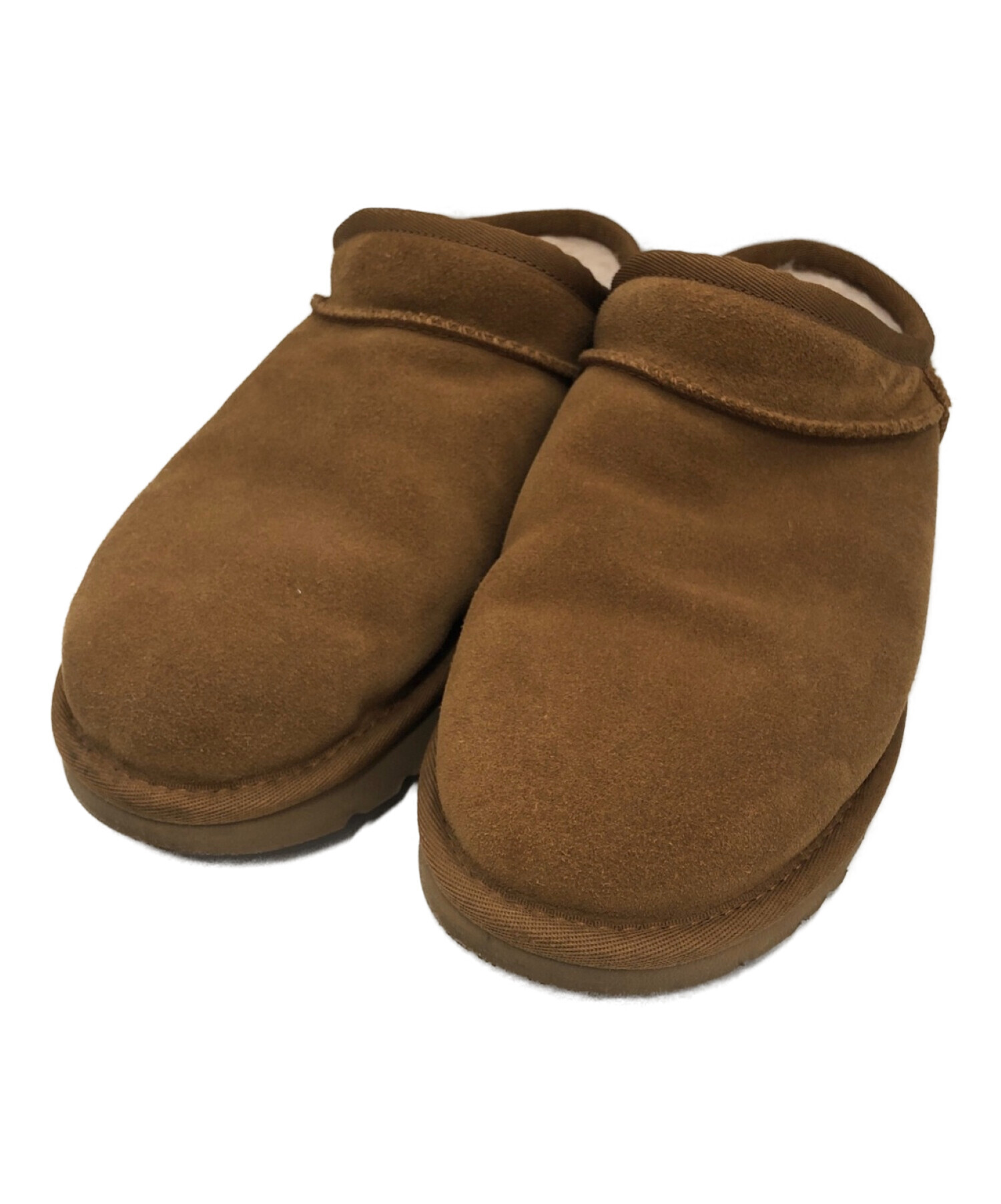 中古・古着通販】UGG (アグ) クラシックスエードスリッパ ベージュ サイズ:25｜ブランド・古着通販 トレファク公式【TREFAC  FASHION】スマホサイト