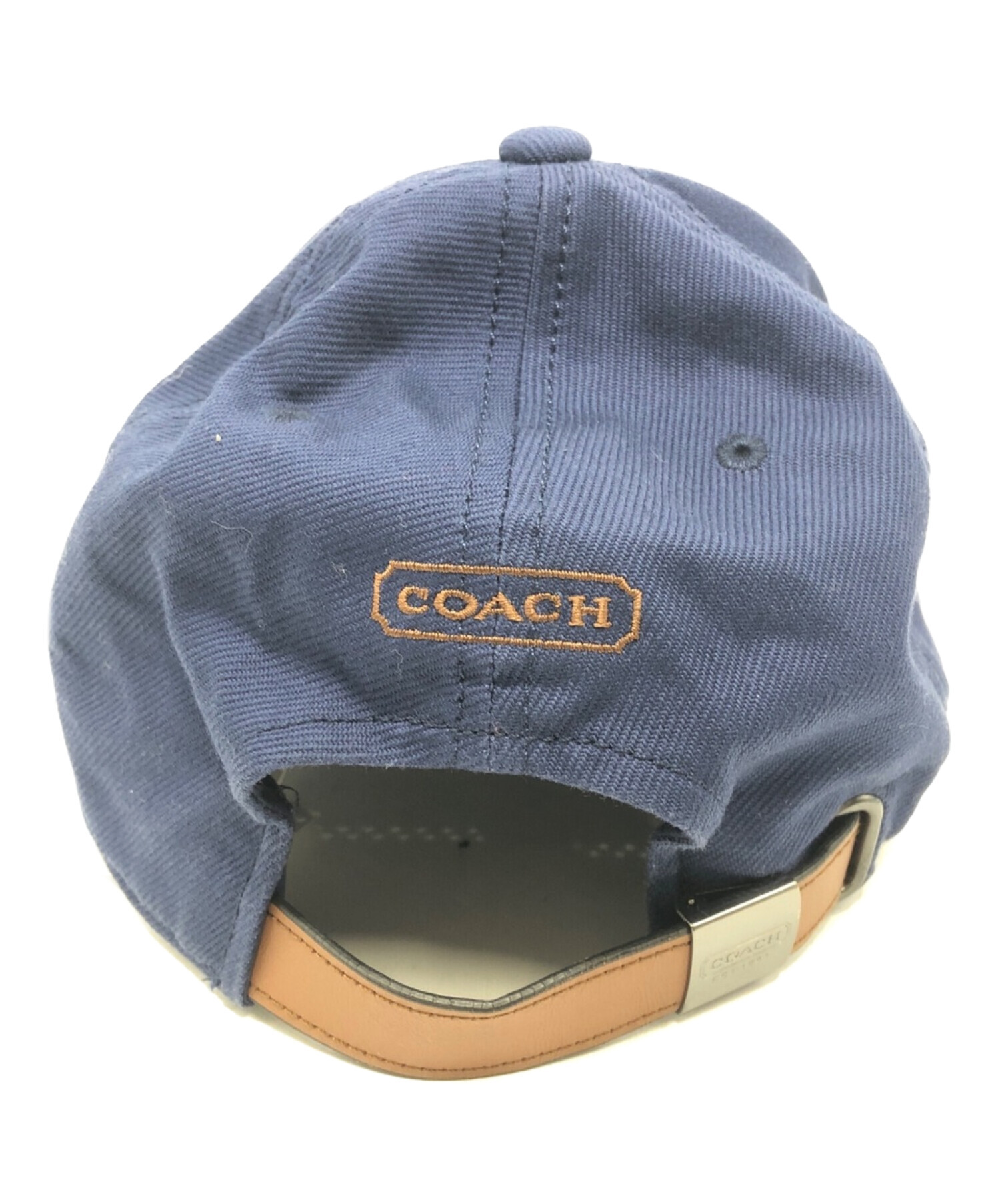 中古・古着通販】COACH (コーチ) キャップ ネイビー｜ブランド・古着