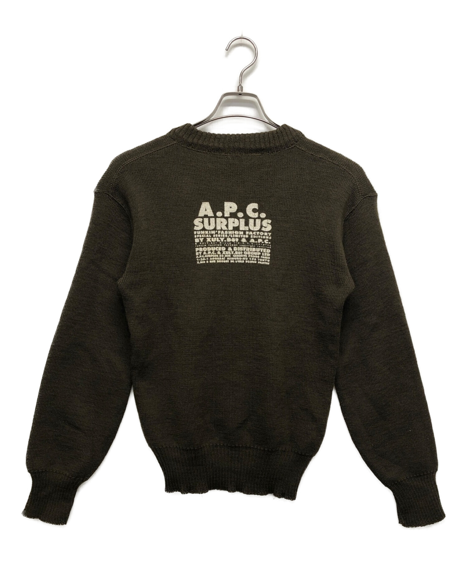 日本未発売】 アーペーセー A.P.C ニット ウール ニット/セーター ...