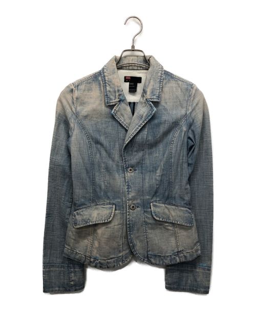 中古・古着通販】DIESEL (ディーゼル) デニムテーラードジャケット