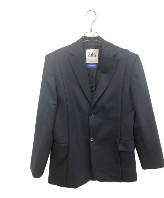 中古・古着通販】ZARA (ザラ) ADER error (アーダーエラー) テーラードジャケット ネイビー サイズ:S｜ブランド・古着通販  トレファク公式【TREFAC FASHION】スマホサイト