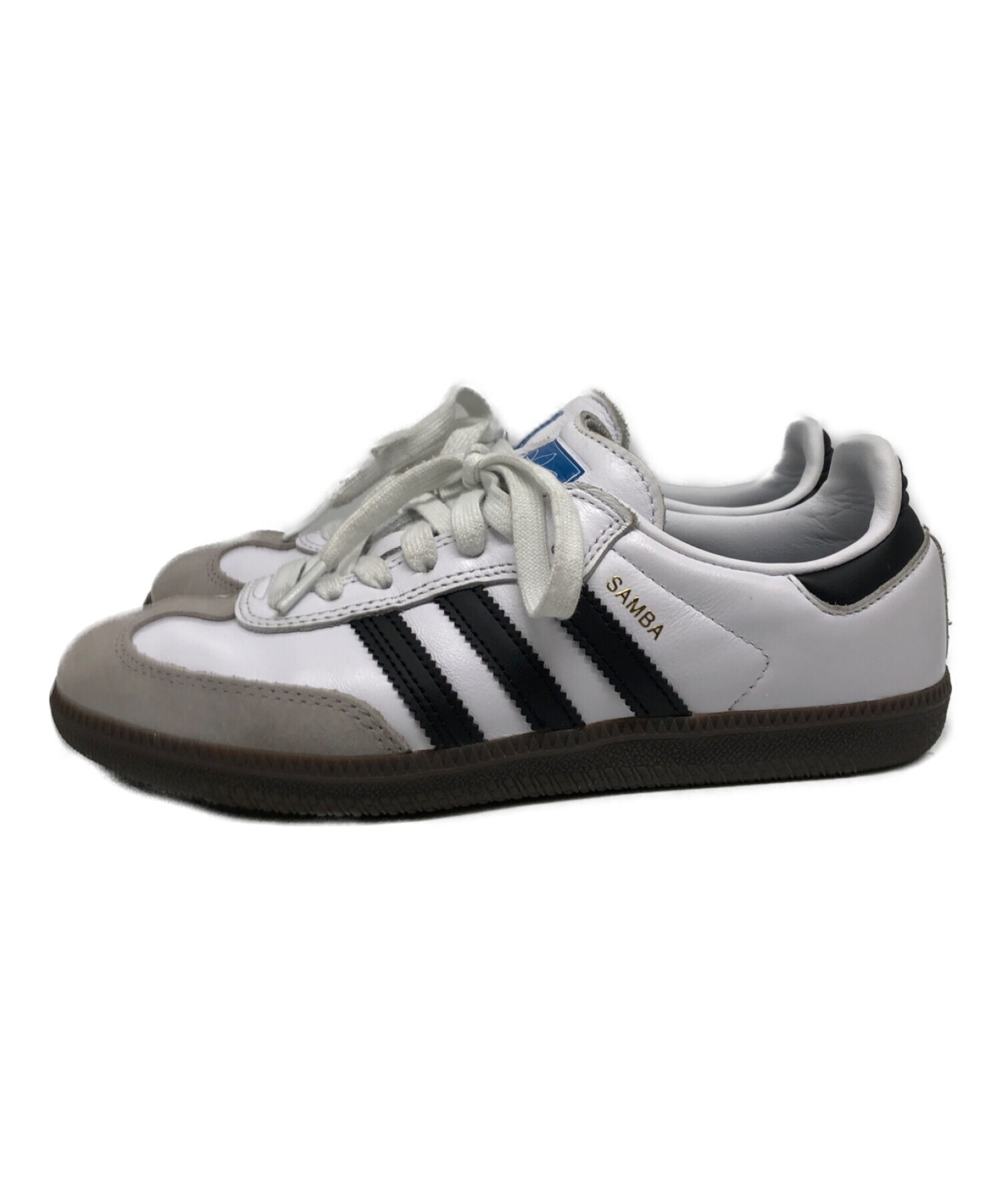 中古・古着通販】adidas (アディダス) Samba ADV White ブラック サイズ:23.5｜ブランド・古着通販  トレファク公式【TREFAC FASHION】スマホサイト