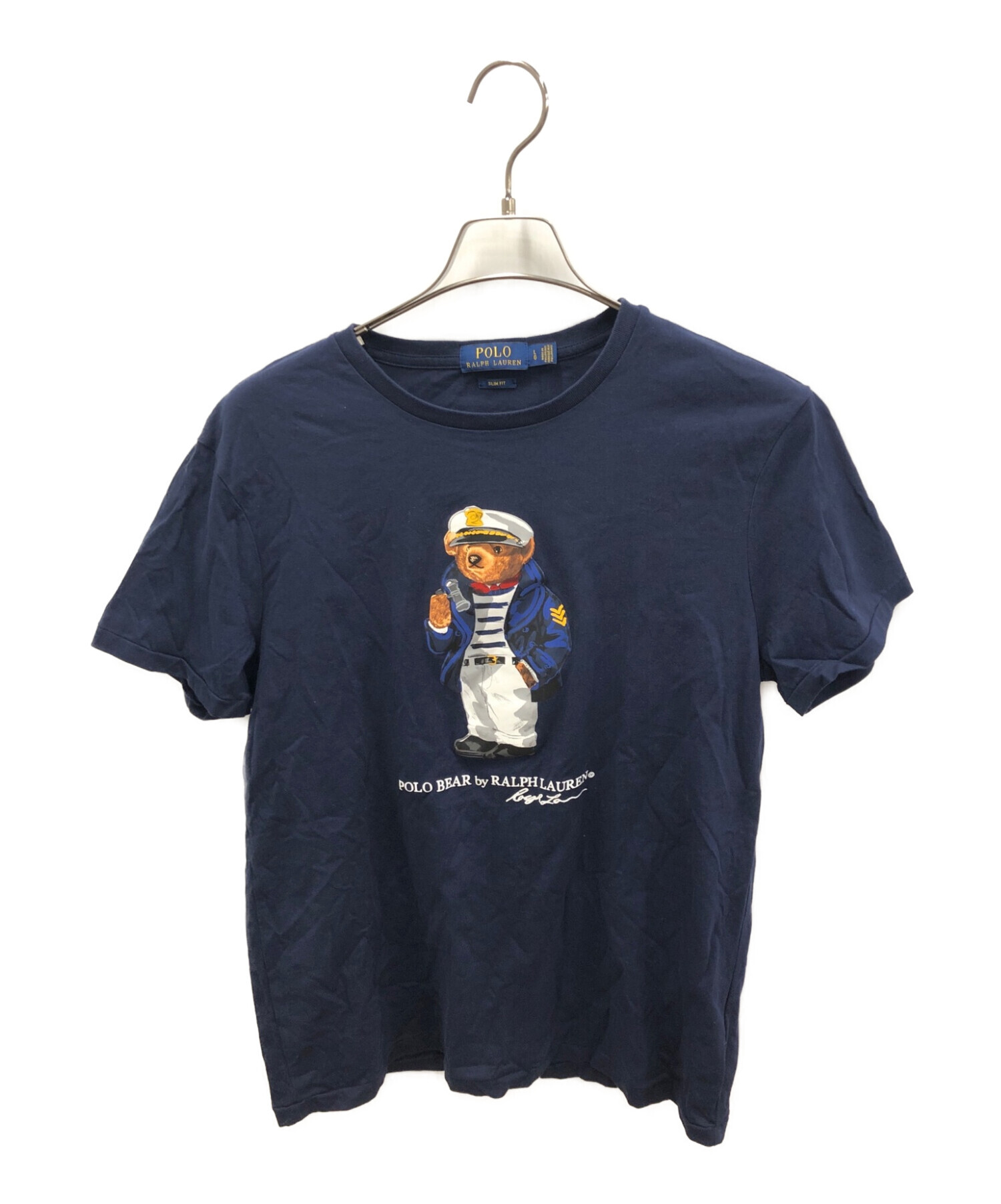 RALPH LAUREN (ラルフローレン) Tシャツ ネイビー サイズ:L