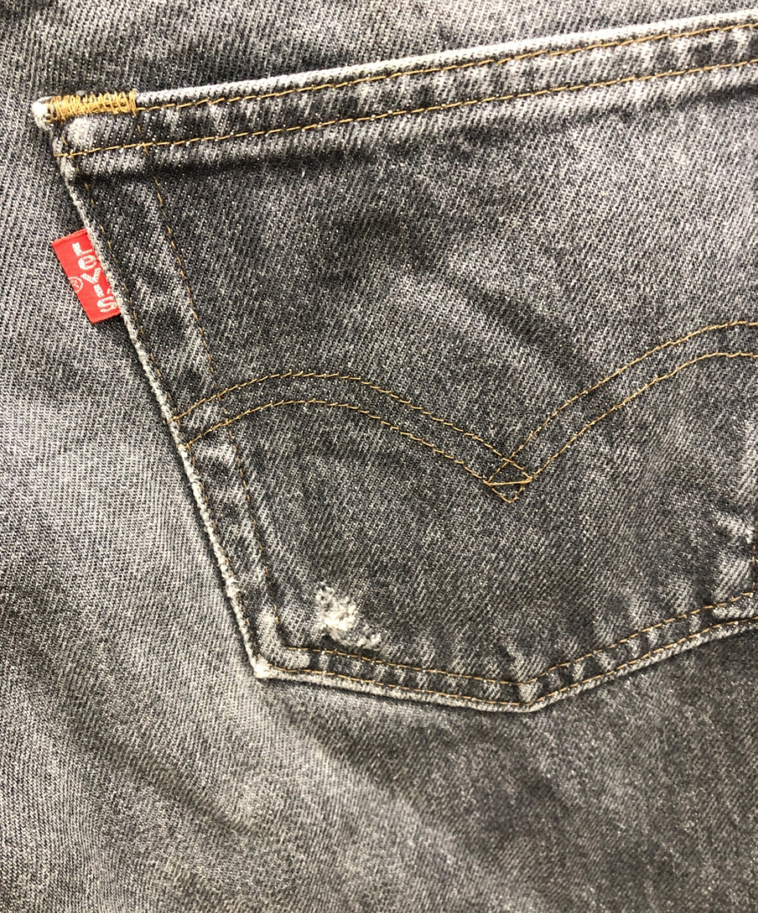 中古・古着通販】LEVI'S (リーバイス) 503ブラックデニムパンツ