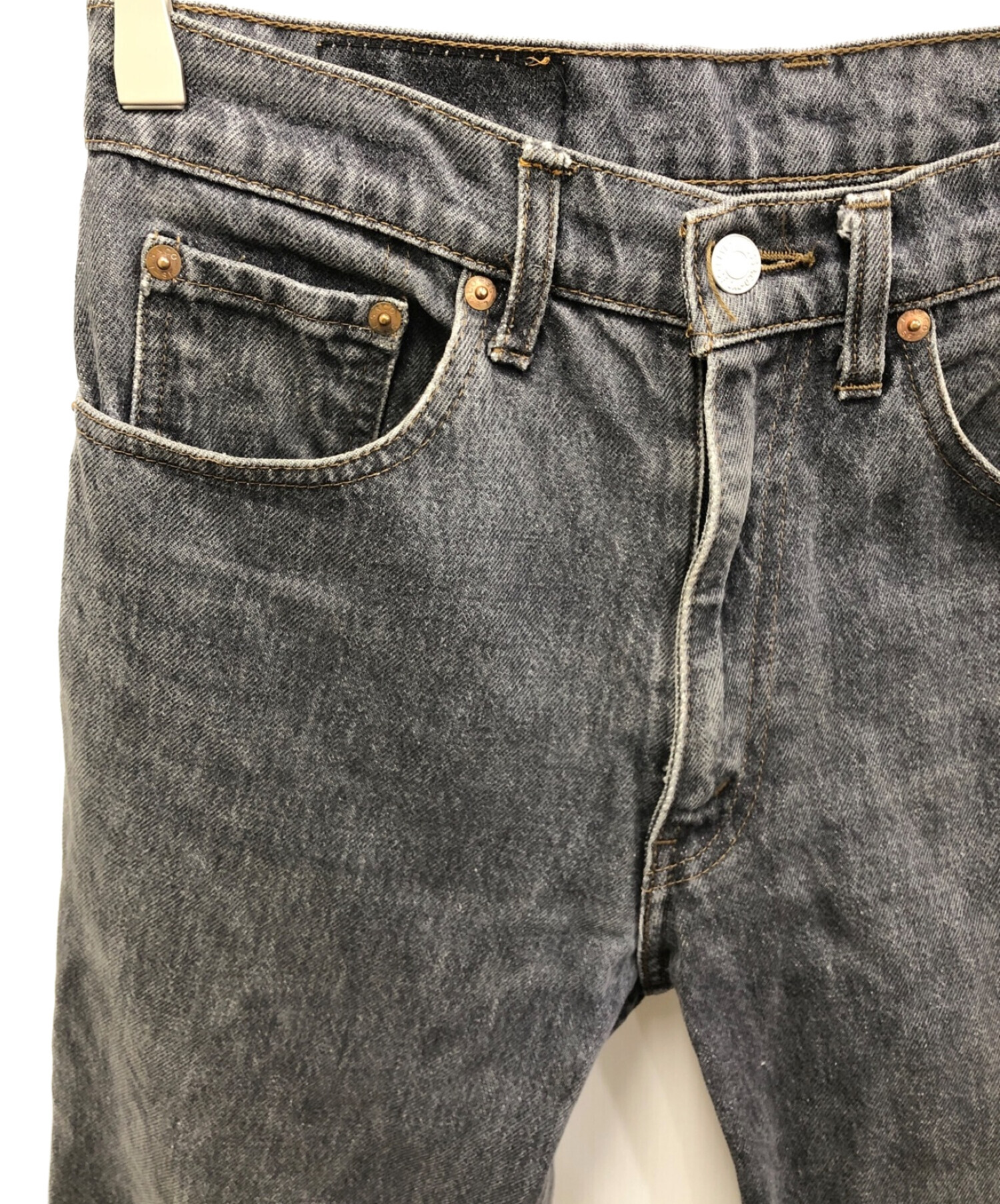 中古・古着通販】LEVI'S (リーバイス) 503ブラックデニムパンツ