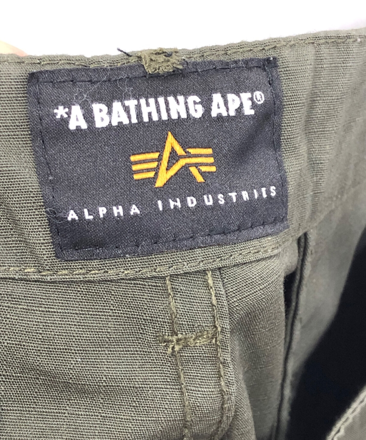 中古・古着通販】ALPHA (アルファ) A BATHING APE (アベイシングエイプ