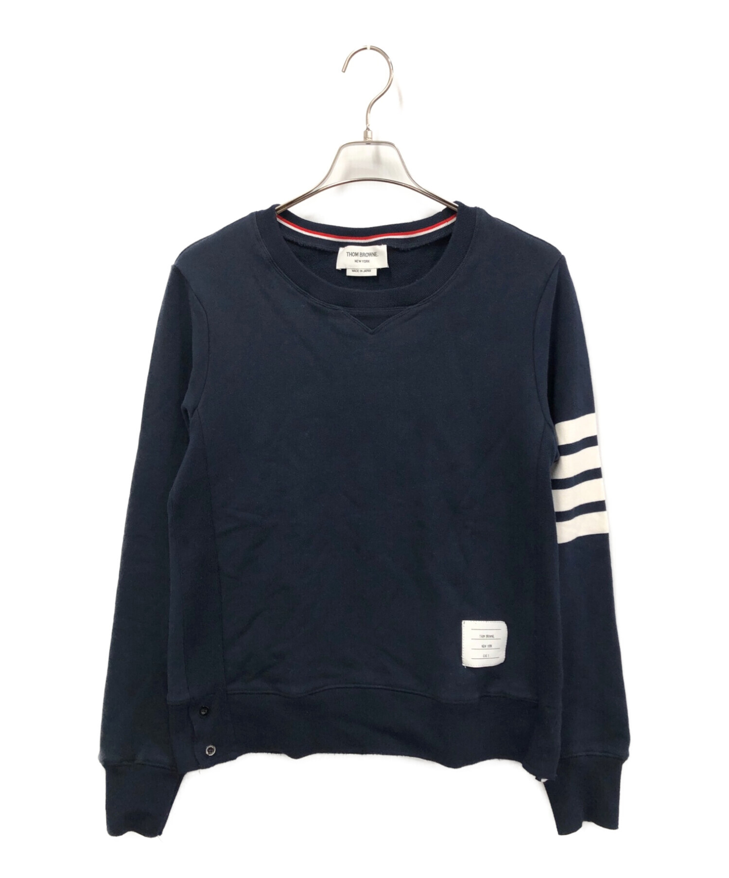 中古・古着通販】Thom Browne (トムブラウン) スウェット ネイビー