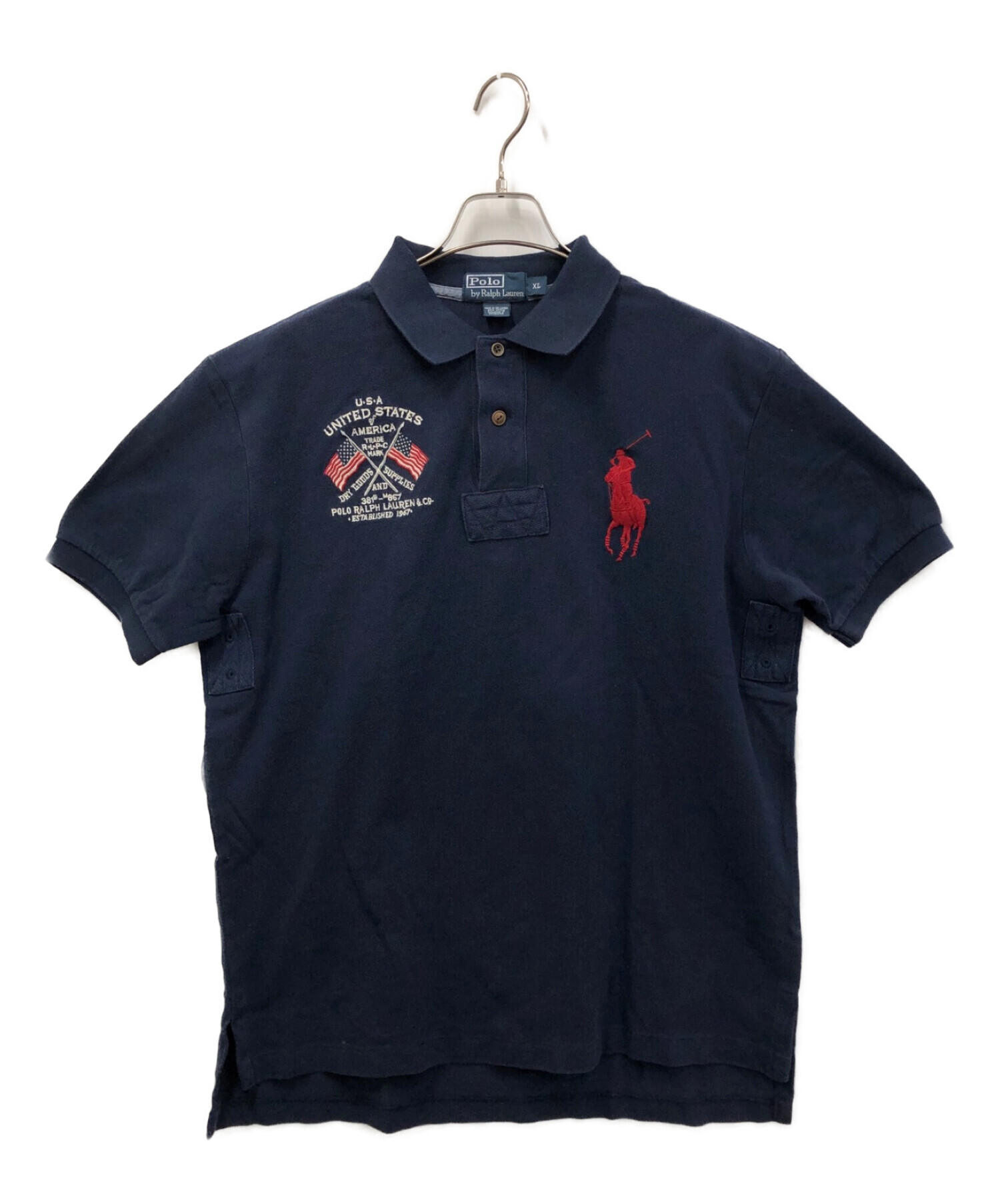 POLO RALPH LAUREN (ポロ・ラルフローレン) ポロシャツ ネイビー サイズ:XⅬ 未使用品