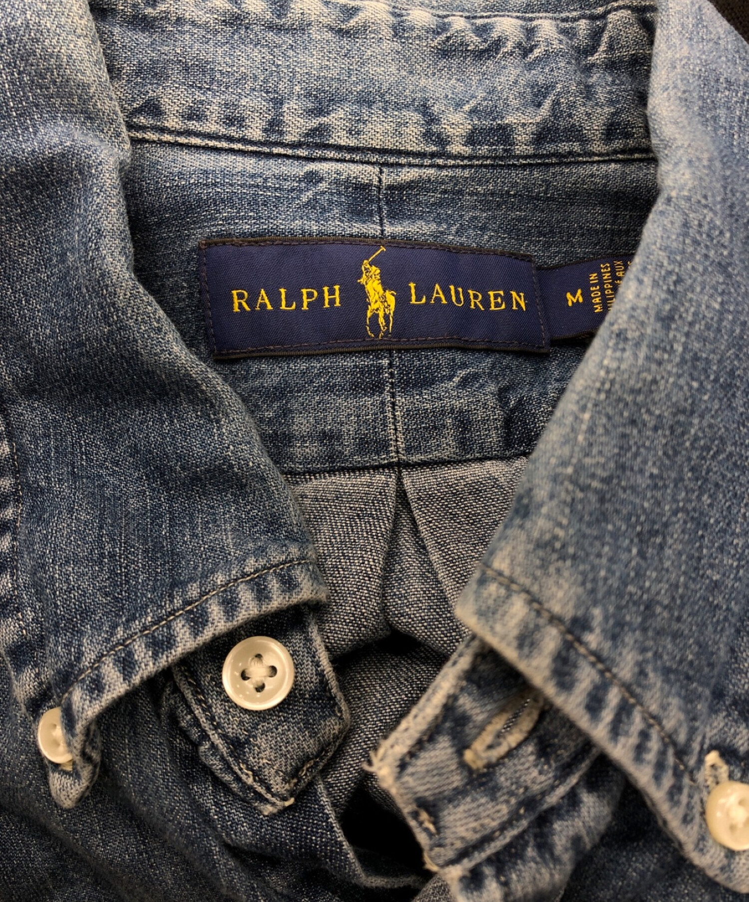 中古・古着通販】RALPH LAUREN (ラルフローレン) デニムシャツ