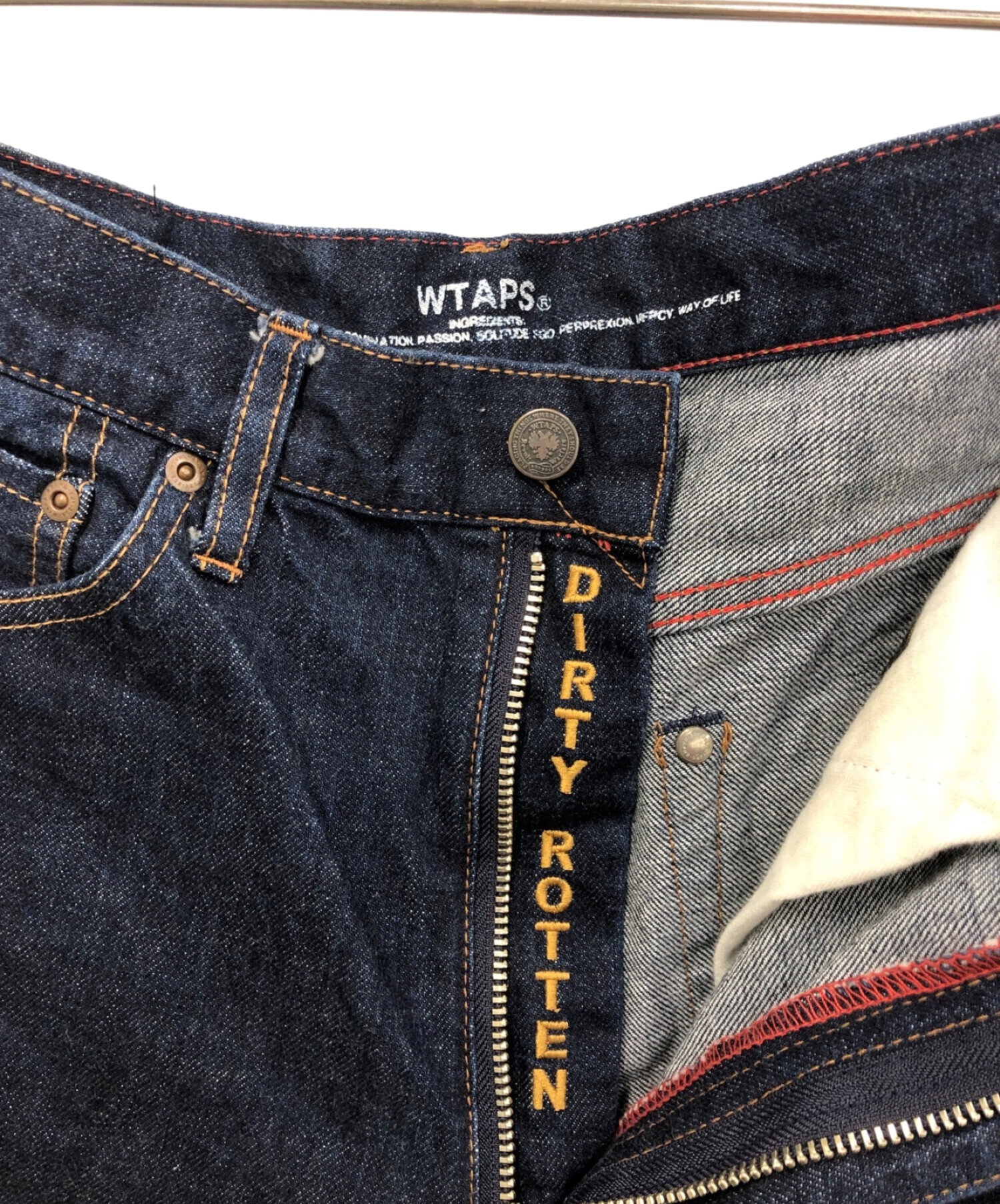 中古・古着通販】WTAPS (ダブルタップス) デニムショートパンツ