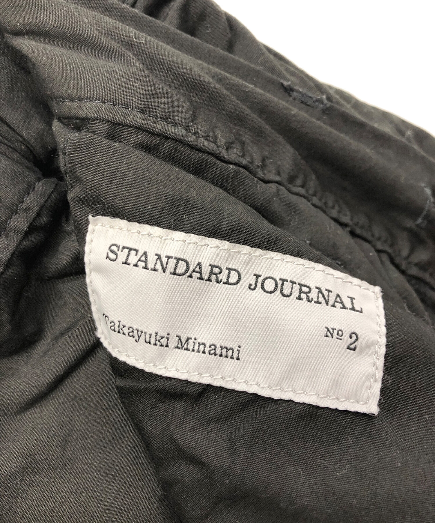 中古・古着通販】STANDARD JOURNAL (スタンダード ジャーナル) takayuki minami (タカユキ ミナミ) カーゴパンツ  ブラック サイズ:1｜ブランド・古着通販 トレファク公式【TREFAC FASHION】スマホサイト