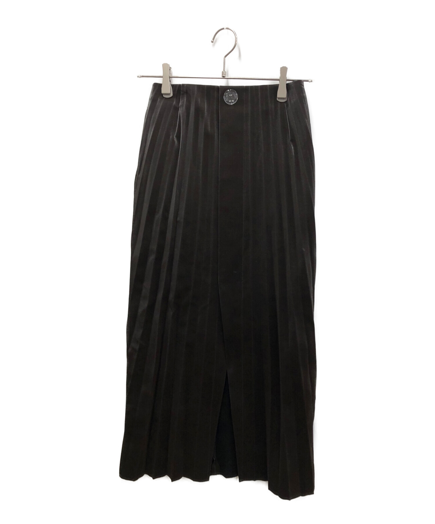 IRENE 22AW Color Gabardine Tape Skirtグレー - スカート