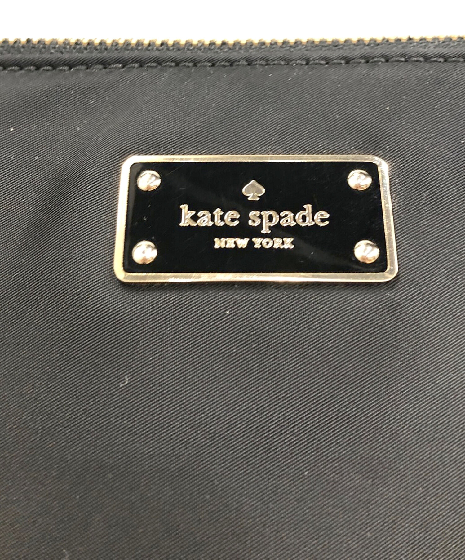 Kate Spade (ケイトスペード) daveney nylon laptop bag ブラック