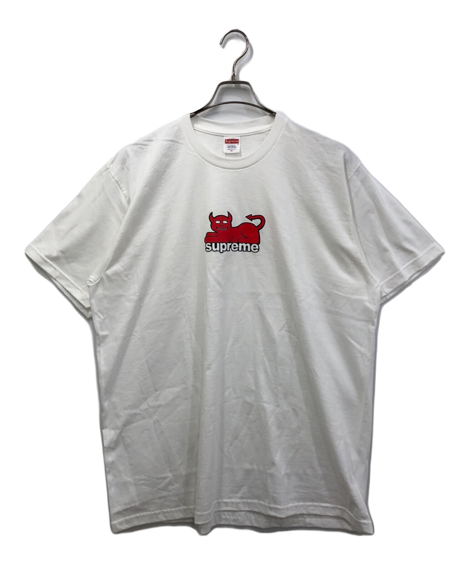 中古・古着通販】SUPREME (シュプリーム) Tシャツ ホワイト サイズ:XL 