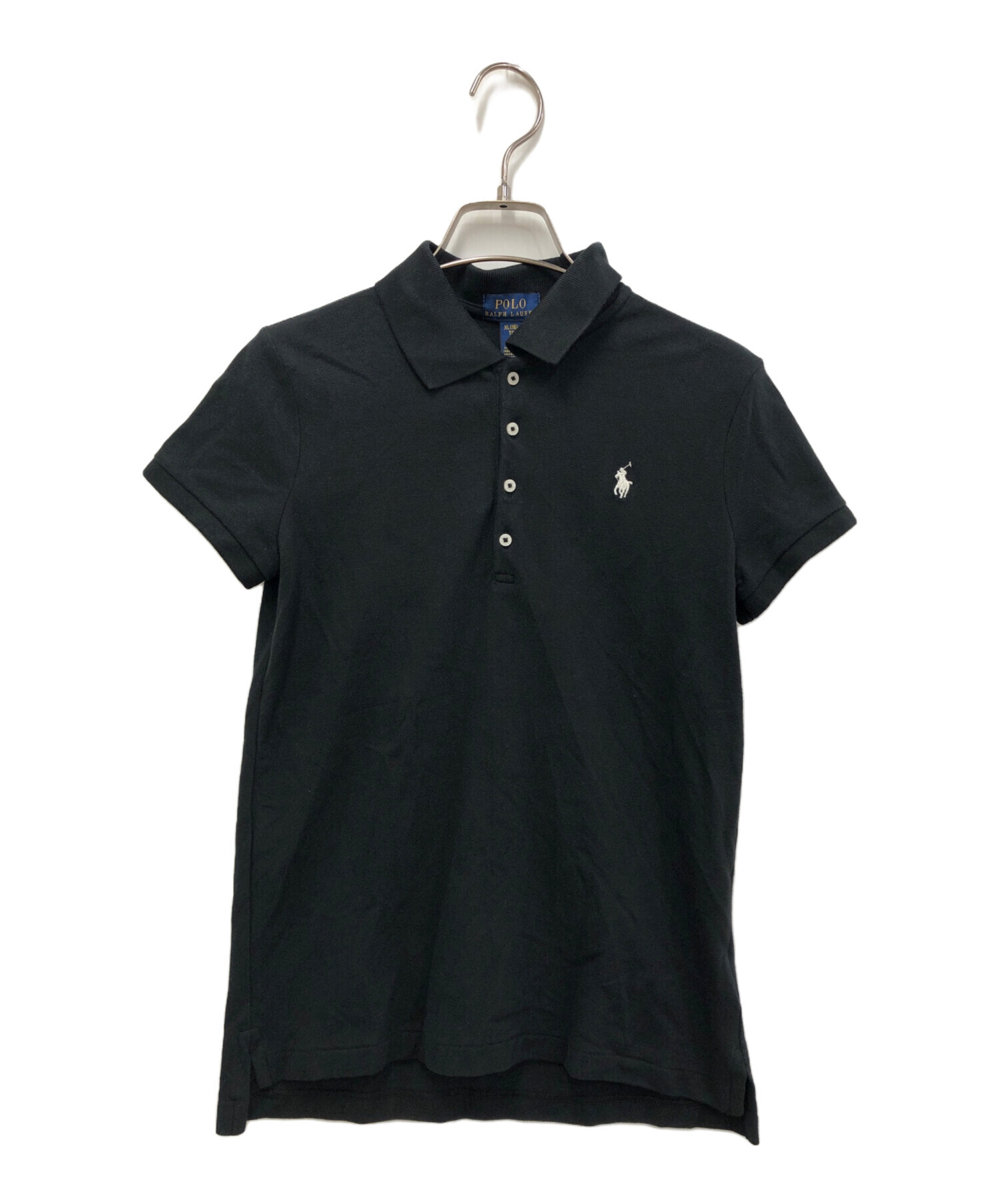 POLO RALPH LAUREN (ポロ・ラルフローレン) ポロシャツ ブラック サイズ:XⅬ