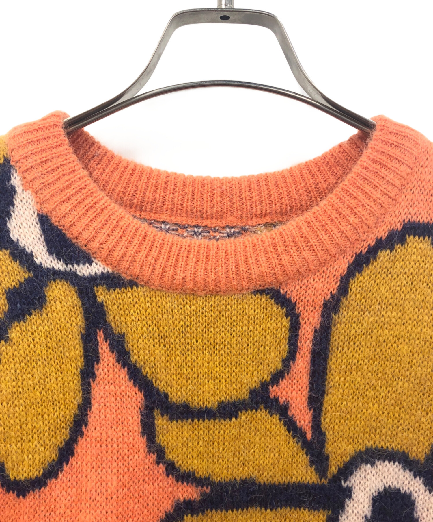 中古・古着通販】PAM (パム) G.L. DR. OCTAGON KNITTED MOHAIR JUMPER オレンジ  サイズ:M｜ブランド・古着通販 トレファク公式【TREFAC FASHION】スマホサイト