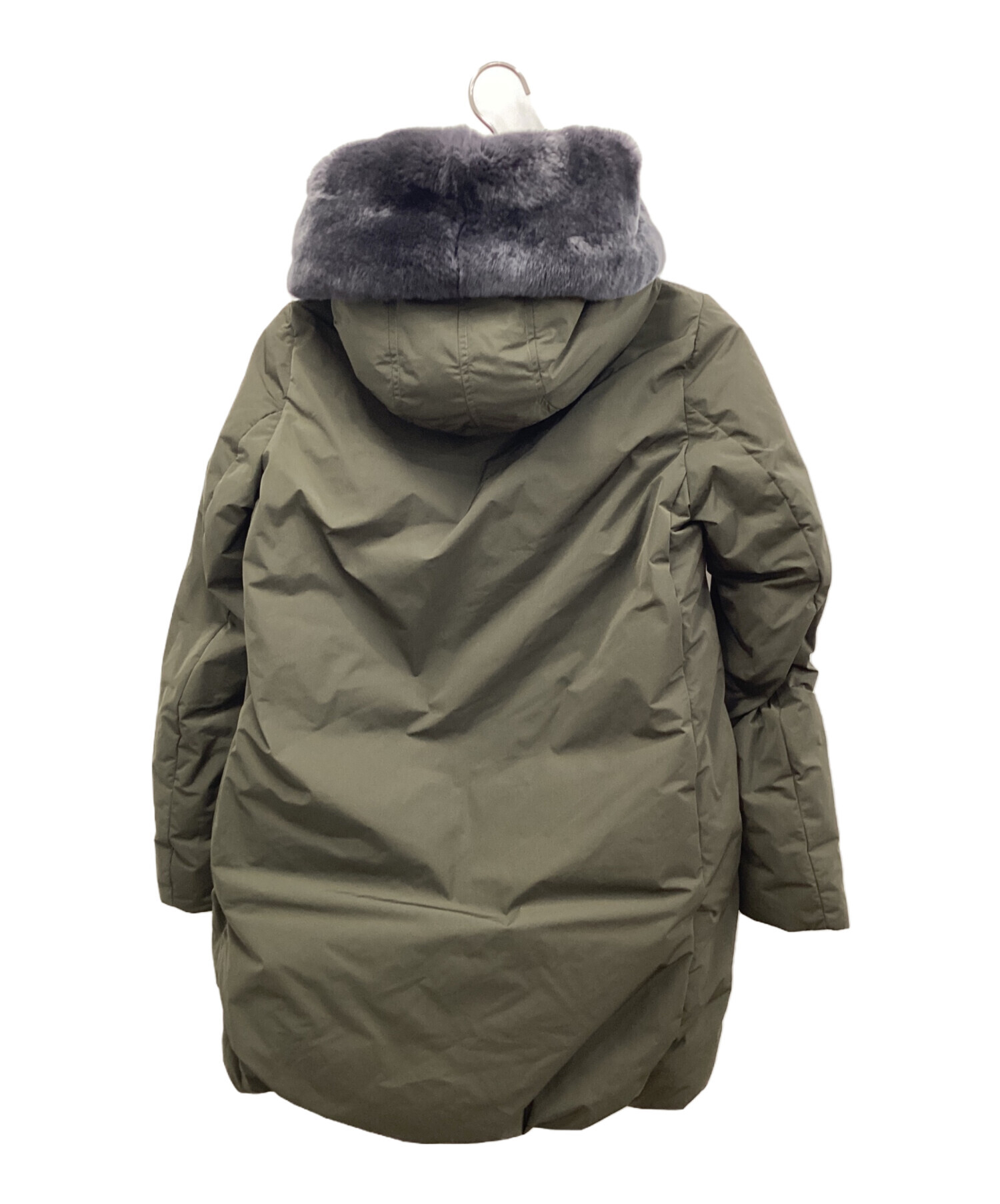 中古・古着通販】WOOLRICH (ウールリッチ) SLOBE IENA (スローブ イエナ) 別注COCONダウンコート オリーブ サイズ:S｜ブランド・古着通販  トレファク公式【TREFAC FASHION】スマホサイト