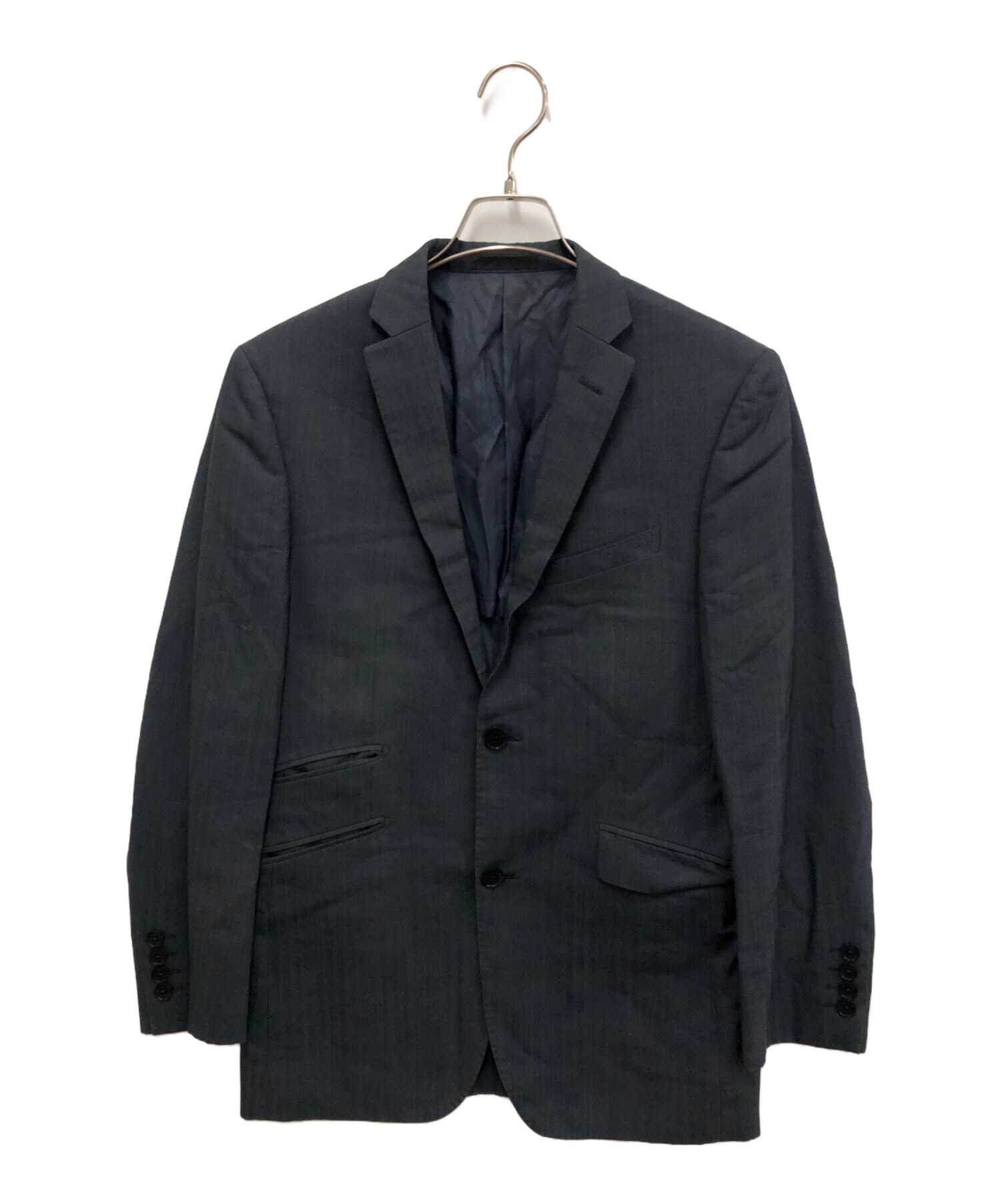 中古・古着通販】BURBERRY BLACK LABEL (バーバリーブラックレーベル) セットアップスーツ ネイビー サイズ:38R｜ブランド・古着通販  トレファク公式【TREFAC FASHION】スマホサイト