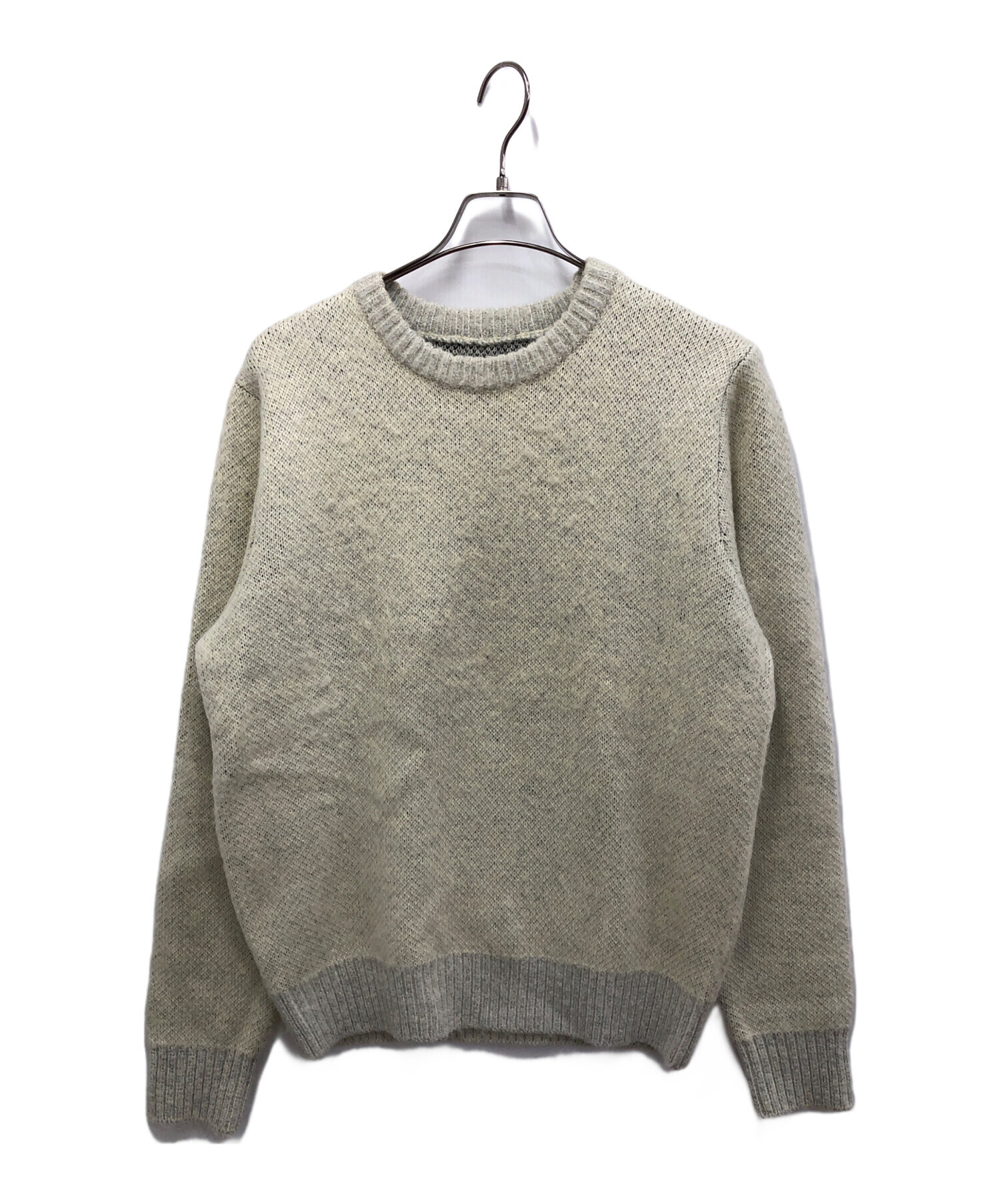 stussy (ステューシー) 8BALL MOHAIR KNIT SWEATER アイボリー サイズ:M