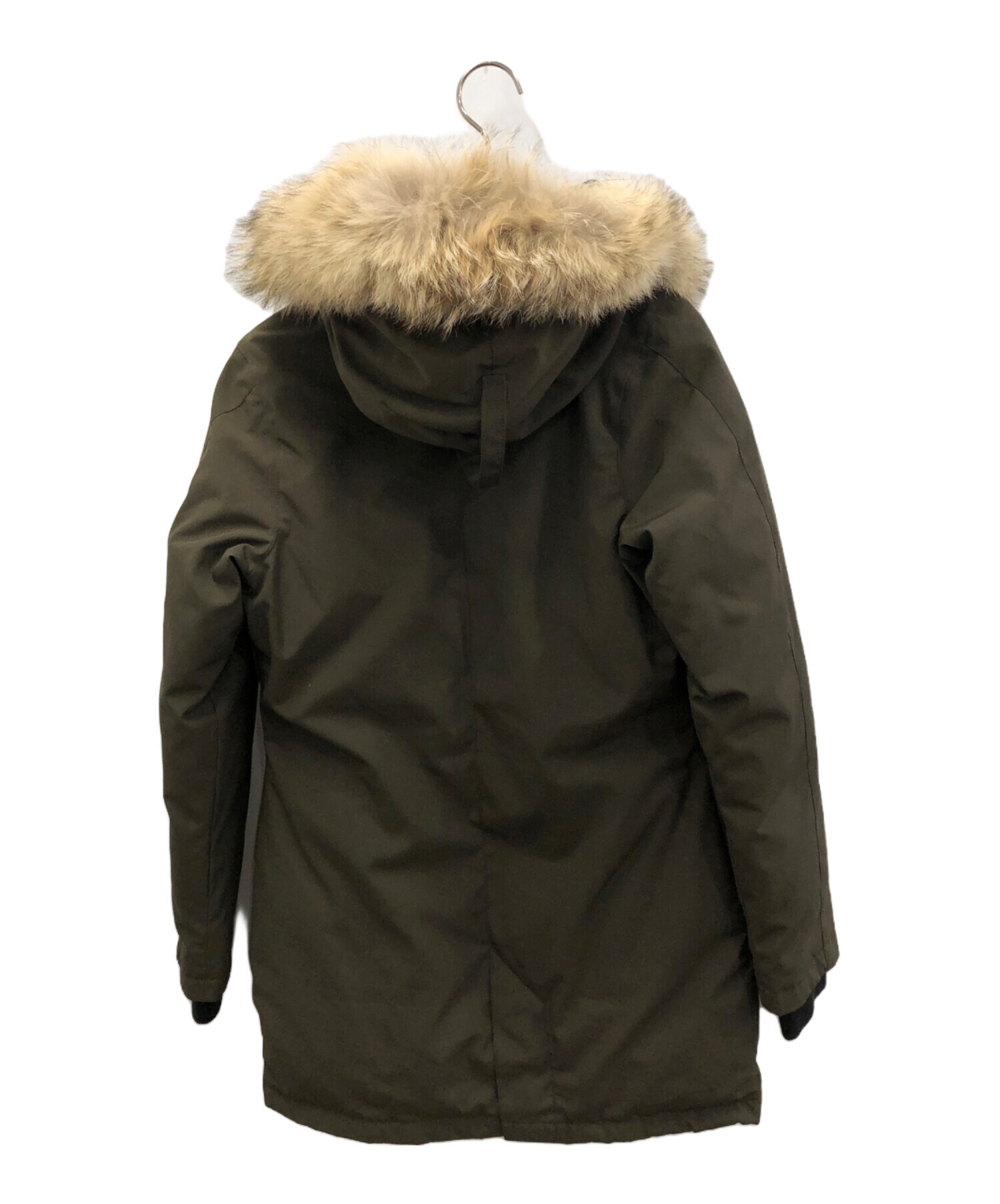 CANADA GOOSE (カナダグース) ダウンコート カーキ サイズ:S