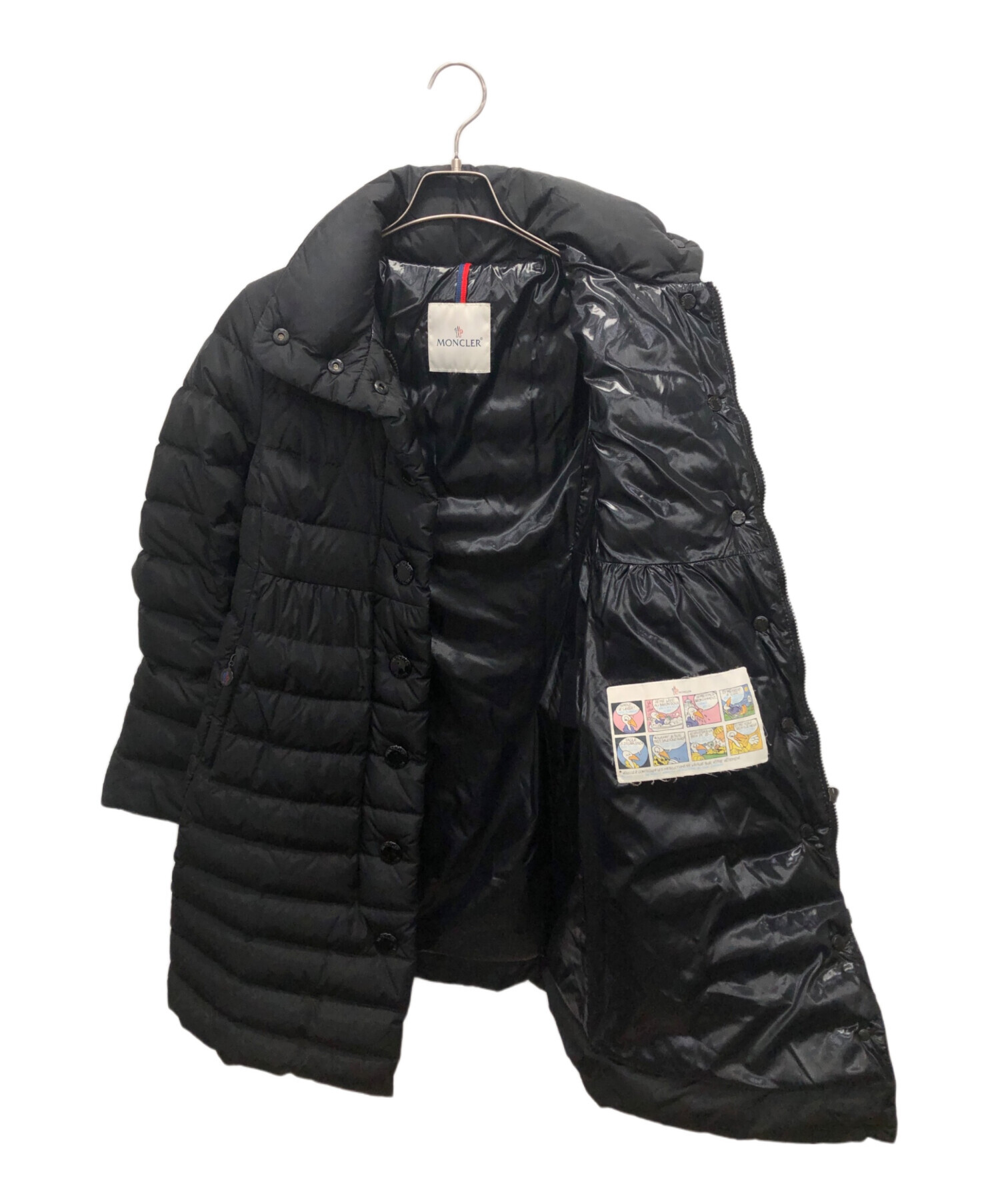 中古・古着通販】MONCLER (モンクレール) ダウンコート ブラック｜ブランド・古着通販 トレファク公式【TREFAC FASHION】スマホサイト