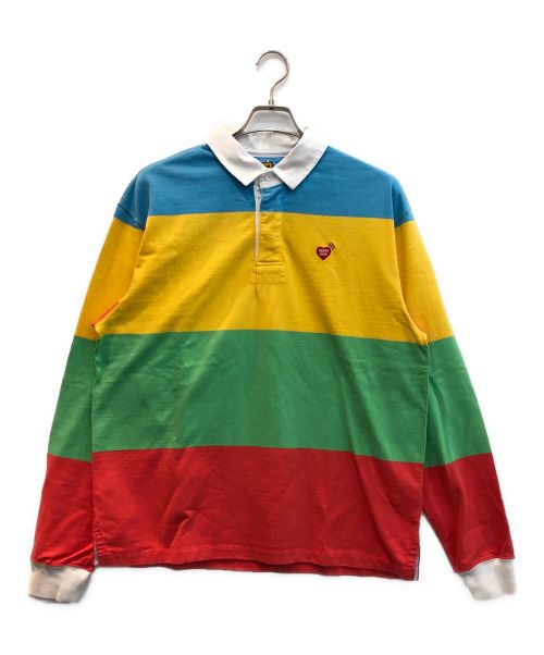 HUMAN MADE ヒューマンメイド MULTI STRIPE RUGBY SHIRT マルチ