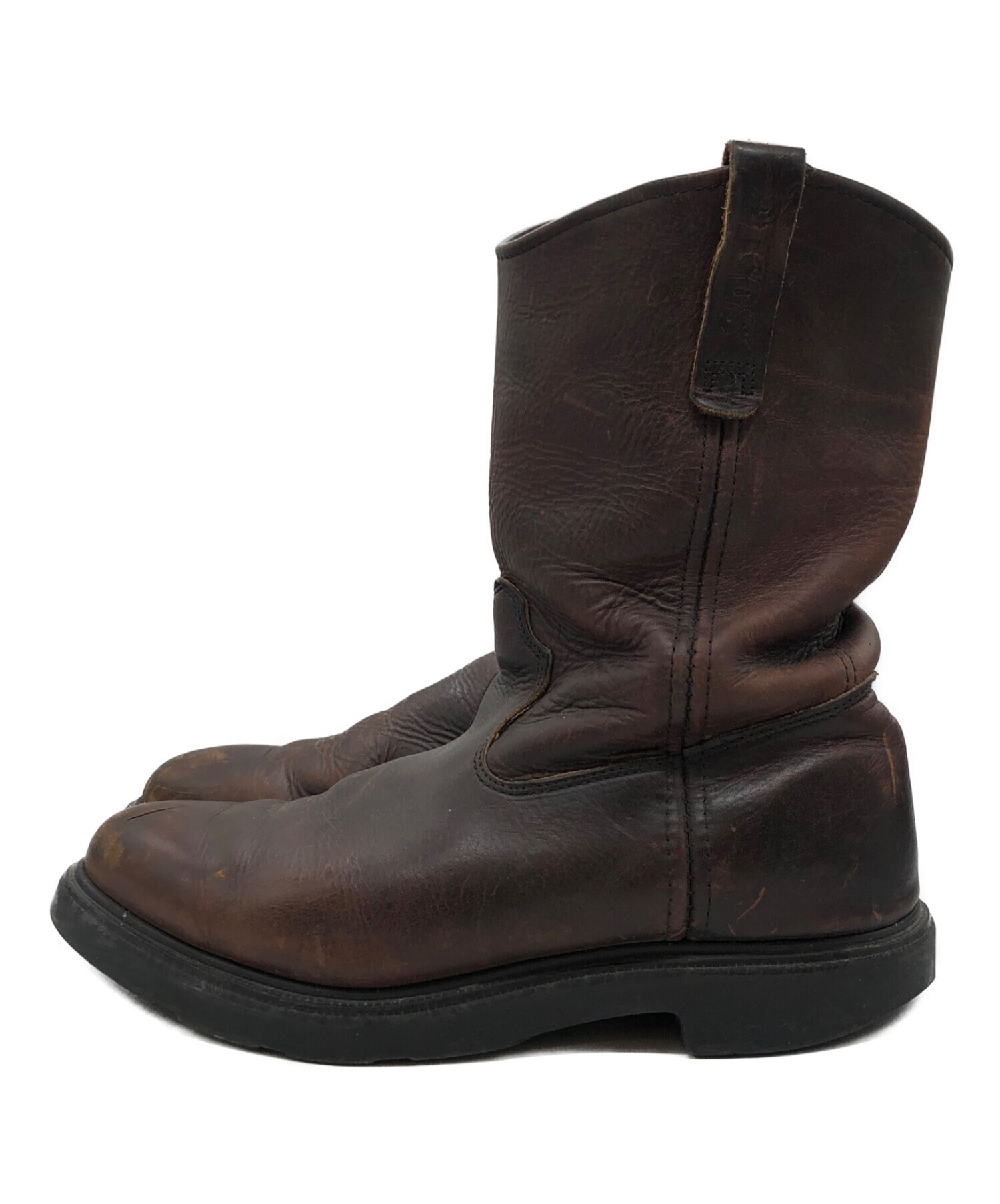 RED WING (レッドウィング) ペコスレザーブーツ ブラウン サイズ:USA9 1/2/Uk8 1/2/EUR42