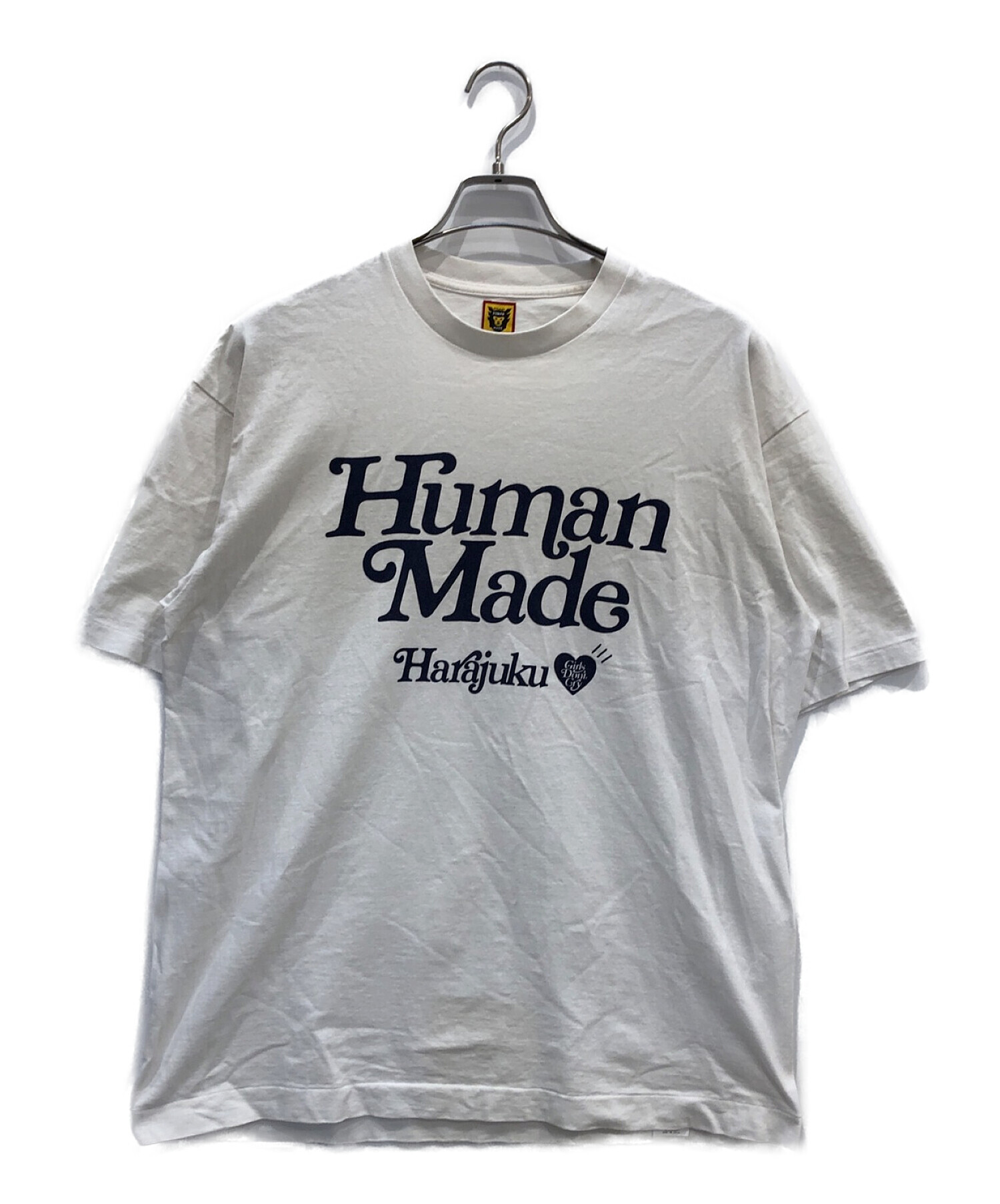 HUMAN MADE (ヒューマンメイド) Tシャツ ホワイト サイズ:XL