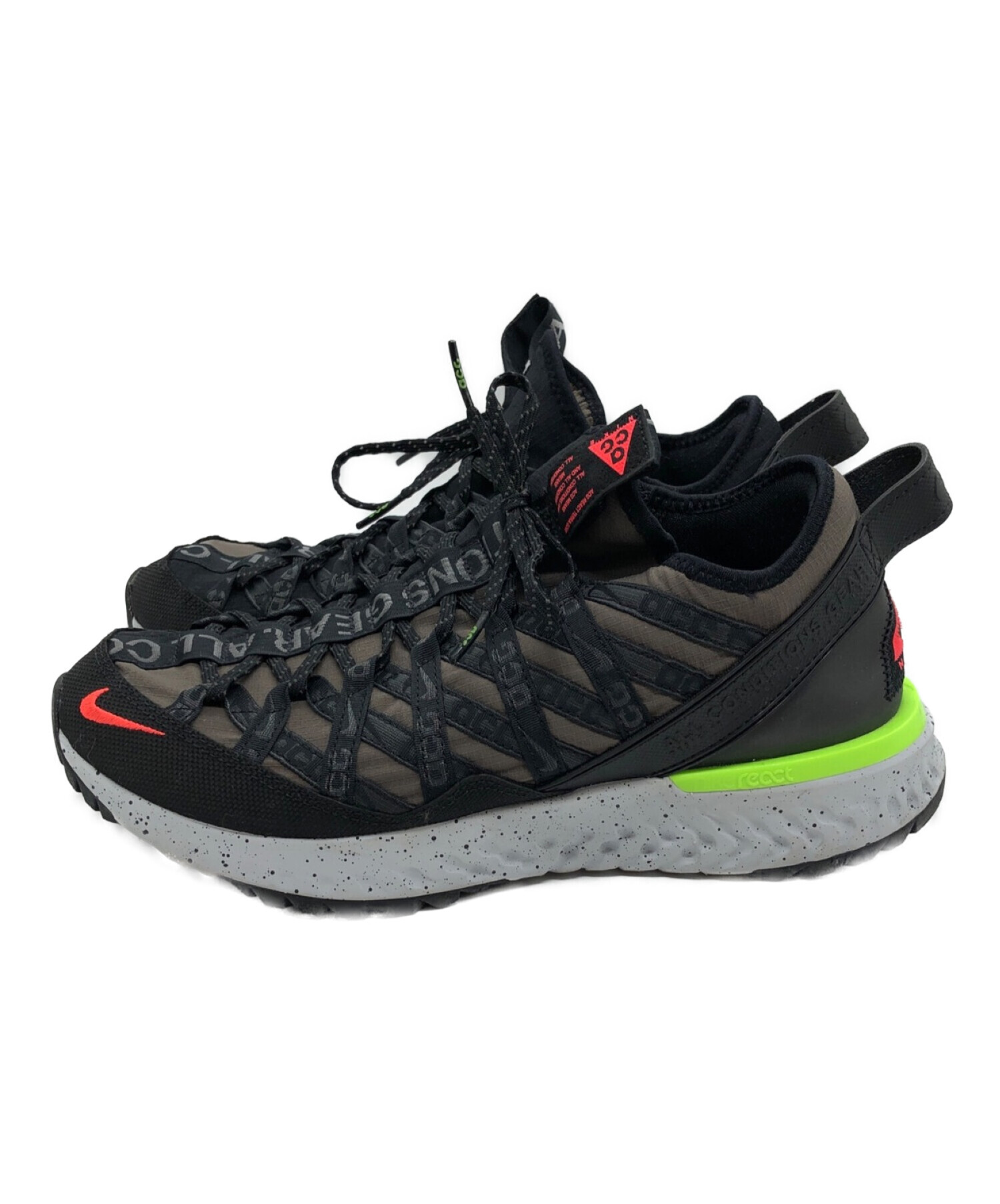 NIKE ACG (ナイキエージーシー) REACT TERRA GOBE ブラック サイズ:UK7.5/EUR42/cm26.5