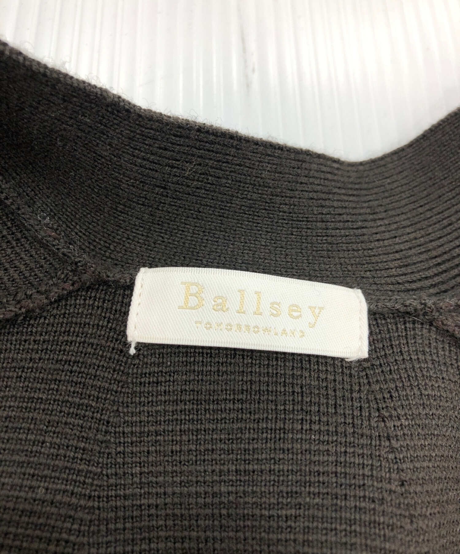 中古・古着通販】BALLSEY (ボールジィ) ウールポリエステルミラノリブ