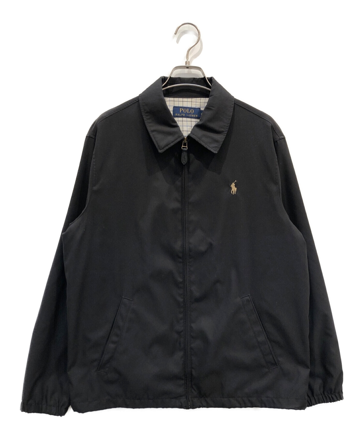 POLO RALPH LAUREN (ポロ・ラルフローレン) スイングトップ ブラック サイズ:S