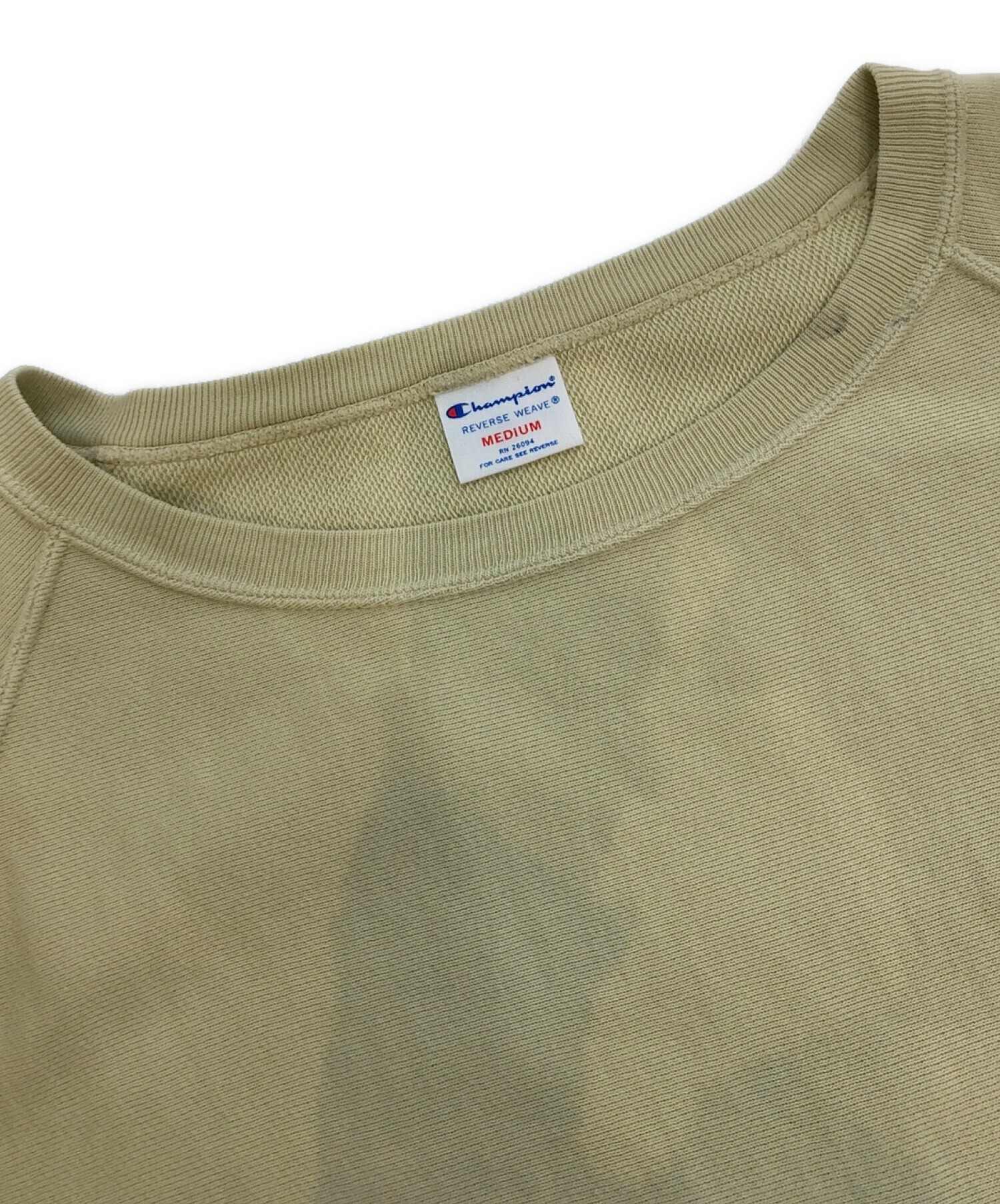 Champion Reverse Weave Sweat Shirts カーキMメンズ - スウェット