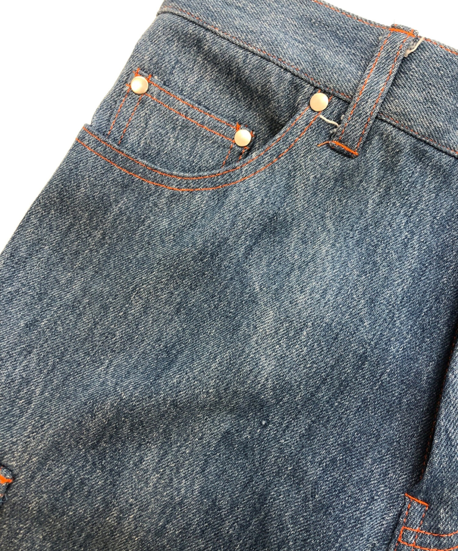 TENDER PERSON (テンダーパーソン) SIDE POCKET DENIM PANTS インディゴ サイズ:4