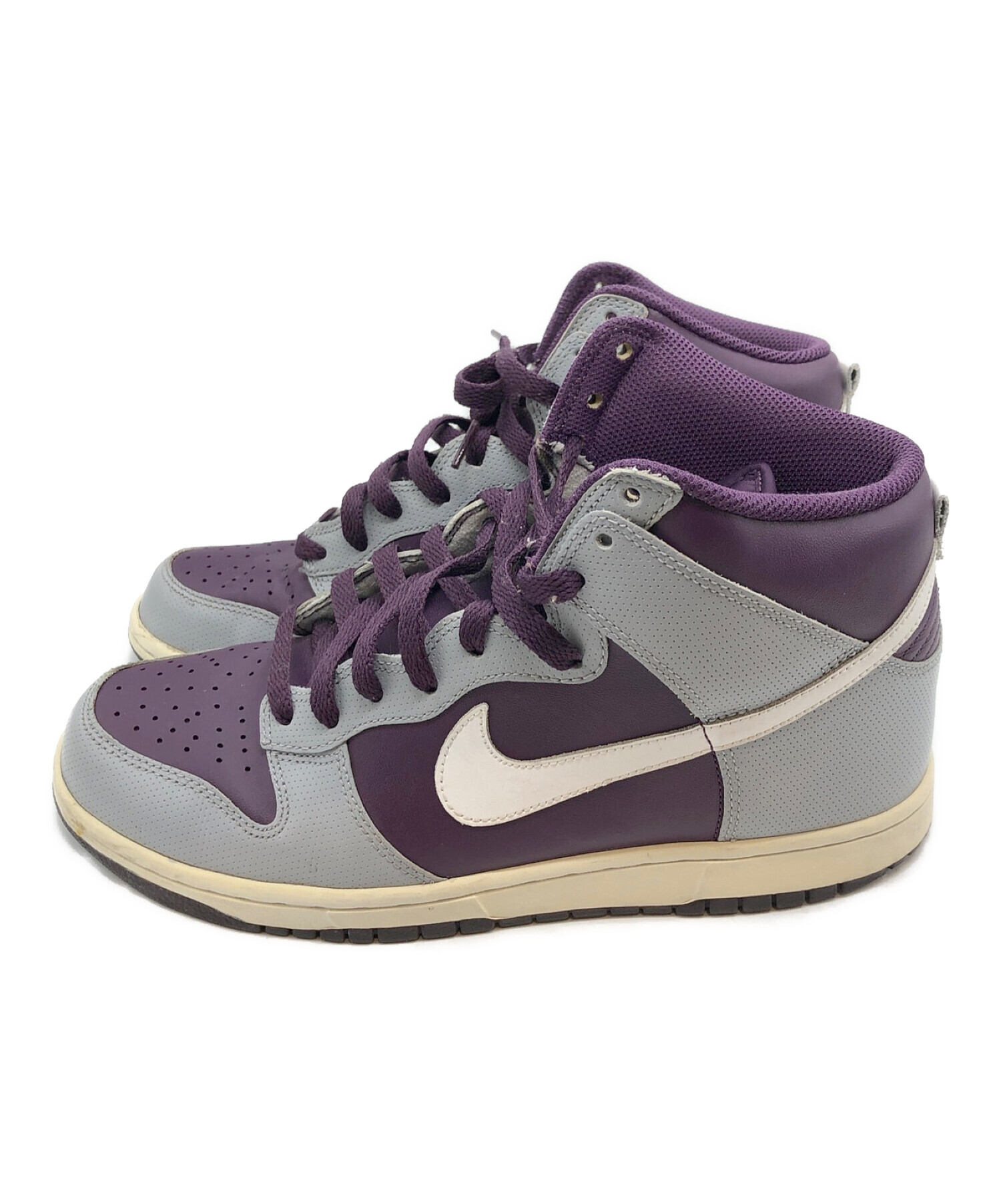 中古・古着通販】NIKE (ナイキ) NIKE DUNK HIGH パープル サイズ:US9